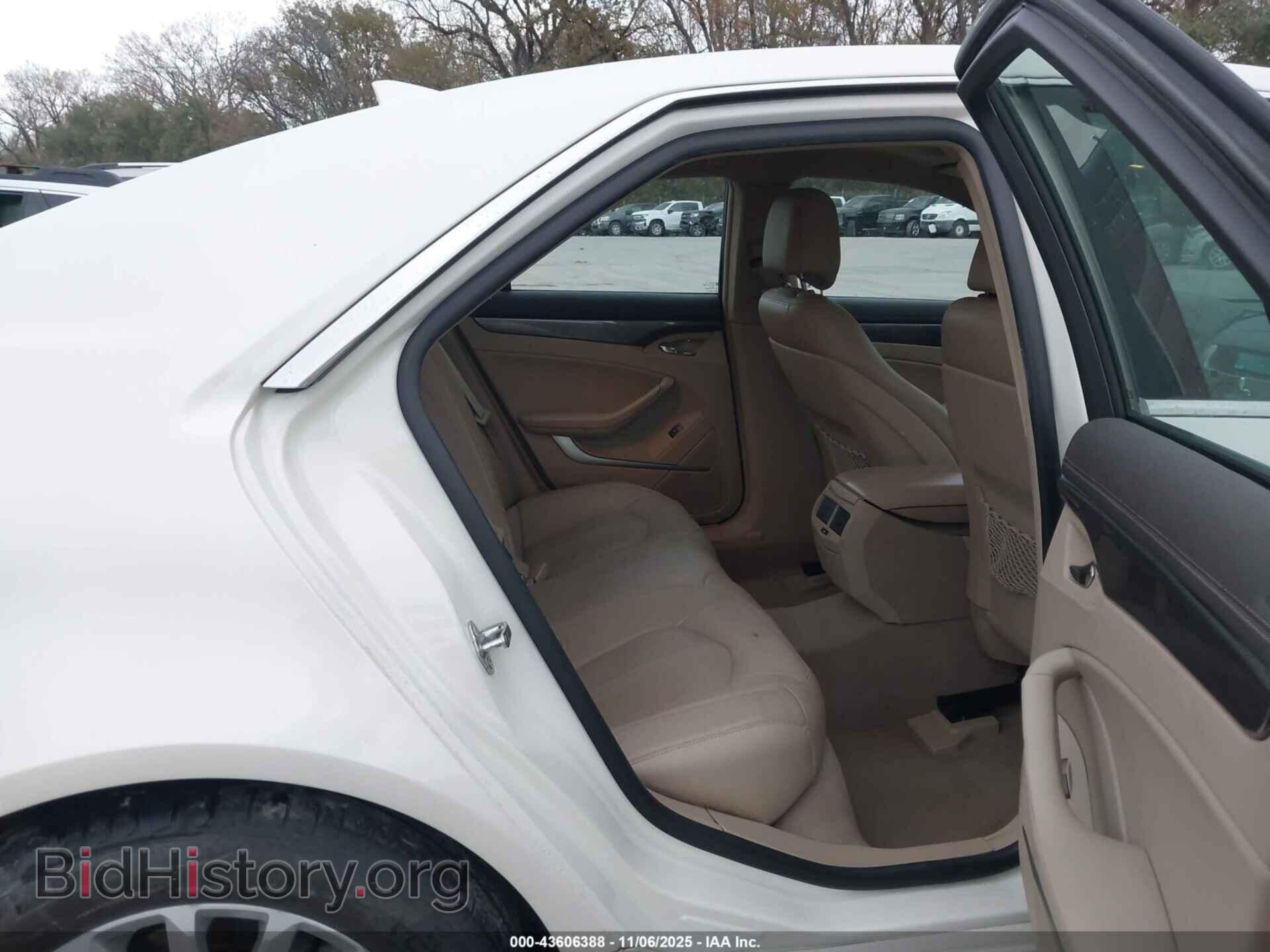 2013 CADILLAC CTS - VIN: 1G6DE5E58D0109805 - Фото 8