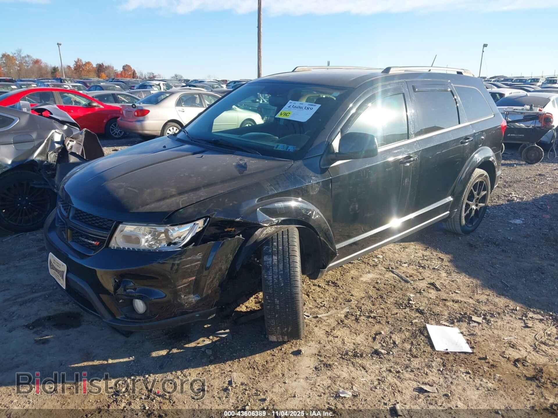 2016 DODGE JOURNEY - VIN: 3C4PDCBG8GT166598 - Фото 2
