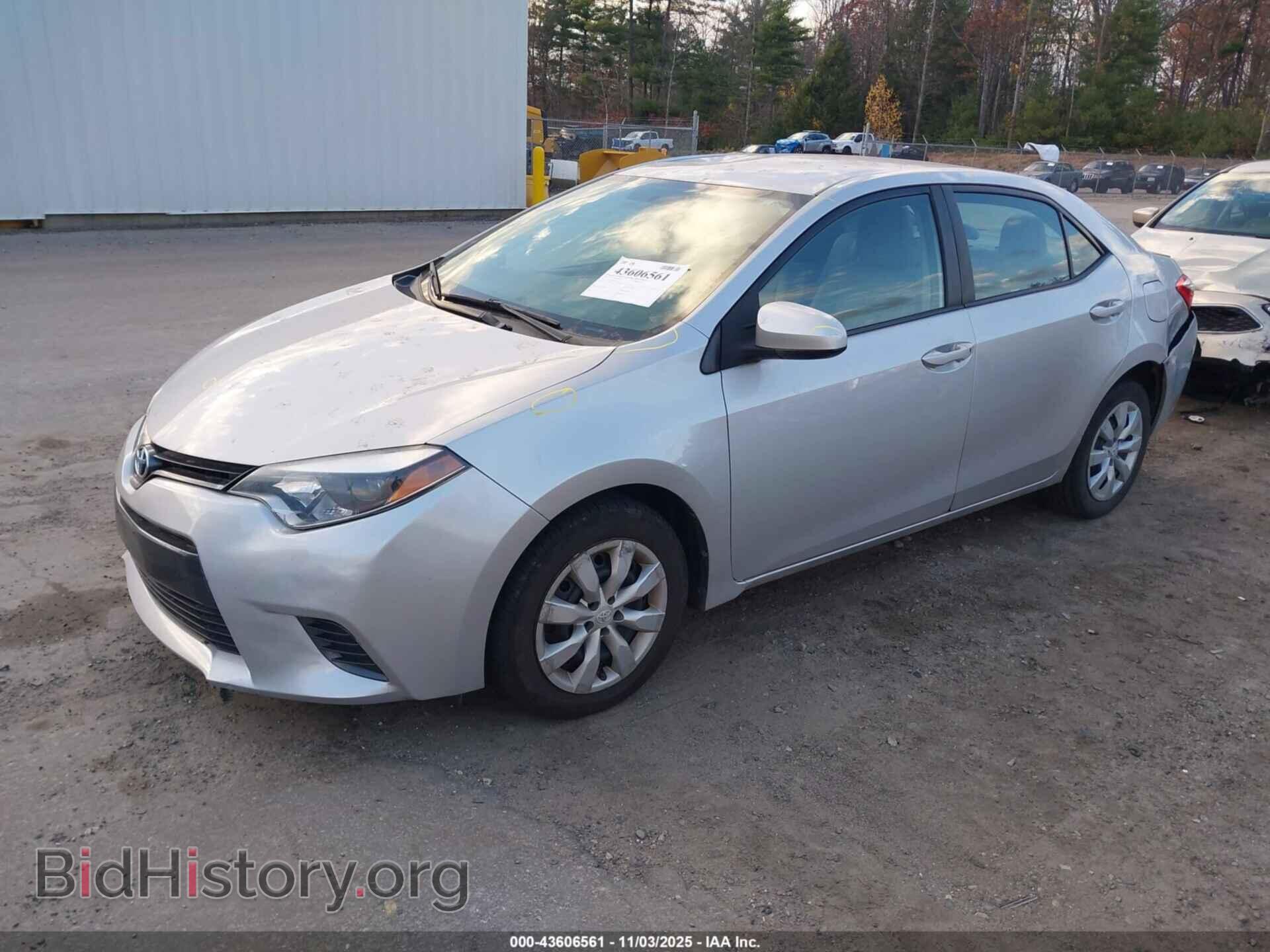 2016 TOYOTA COROLLA - VIN: 2T1BURHE2GC706274 - Фото 2