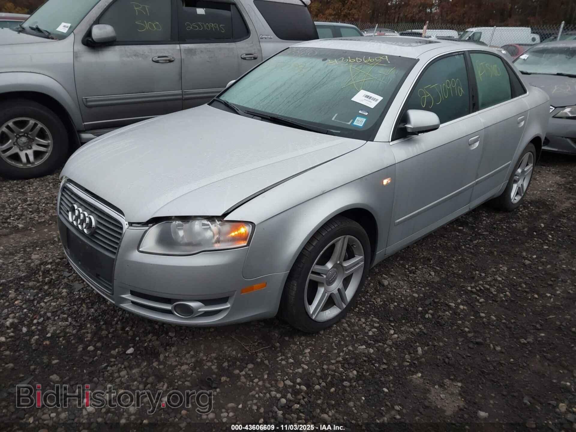 2007 AUDI A4 - VIN: WAUDF78E77A274547 - Photo 2