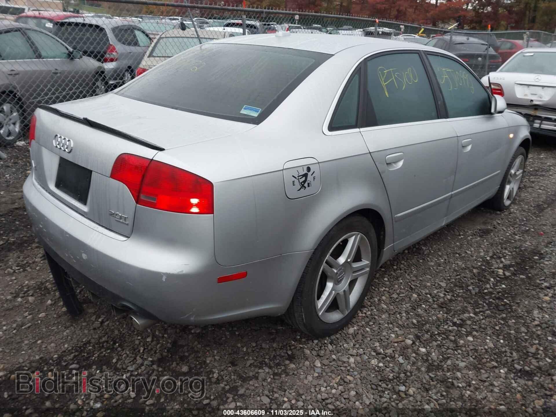2007 AUDI A4 - VIN: WAUDF78E77A274547 - Photo 4