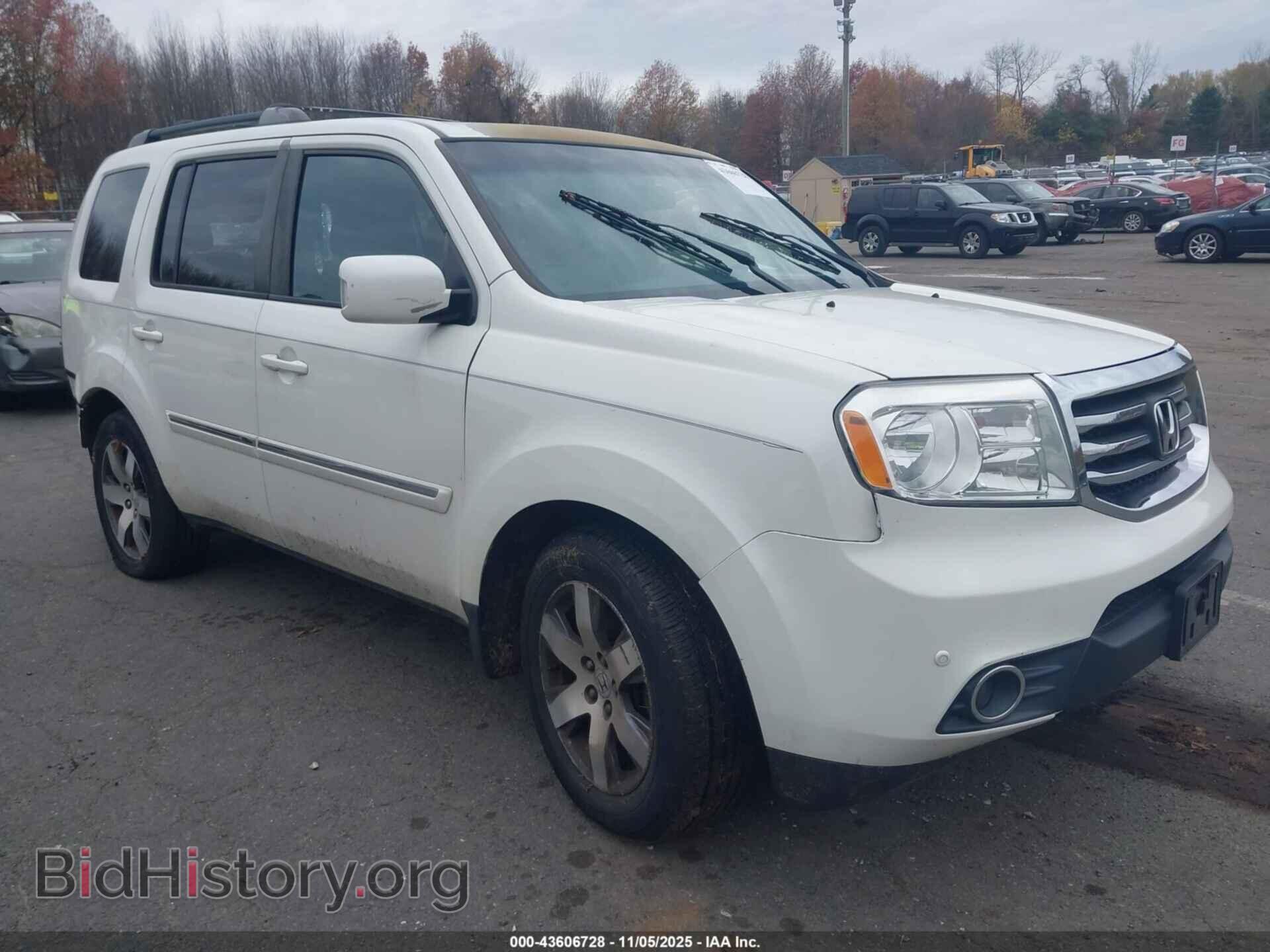 Фотография 5FNYF4H98DB021147 - HONDA PILOT 2013