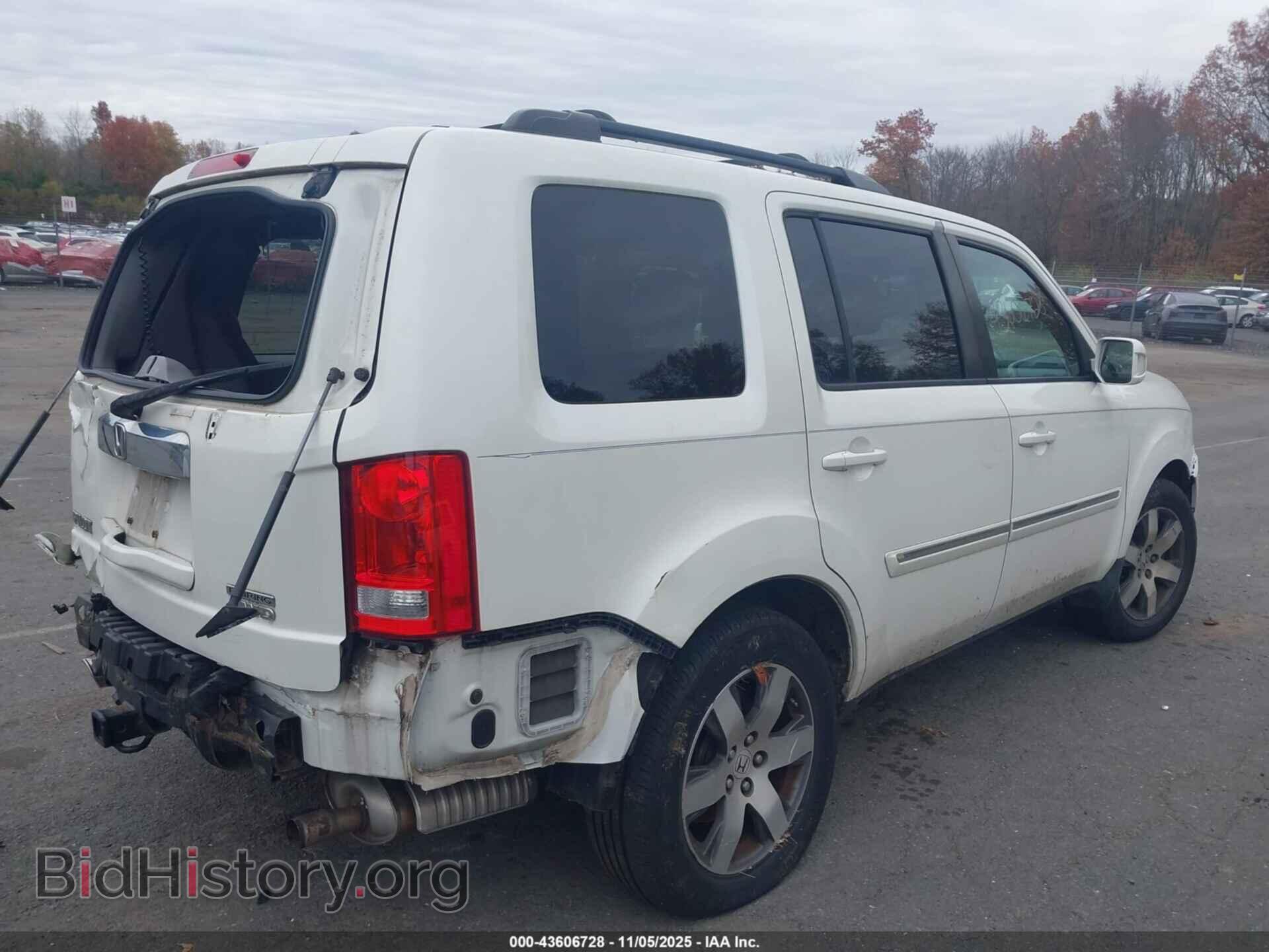 2013 HONDA PILOT - VIN: 5FNYF4H98DB021147 - Фото 4