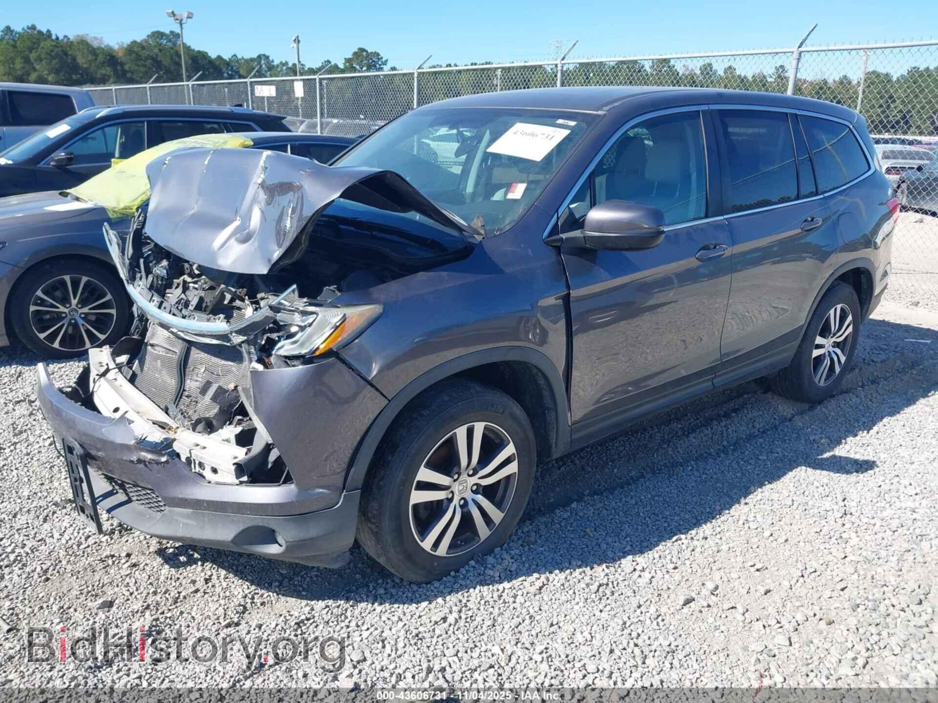 2016 HONDA PILOT - VIN: 5FNYF6H55GB041157 - Фото 2
