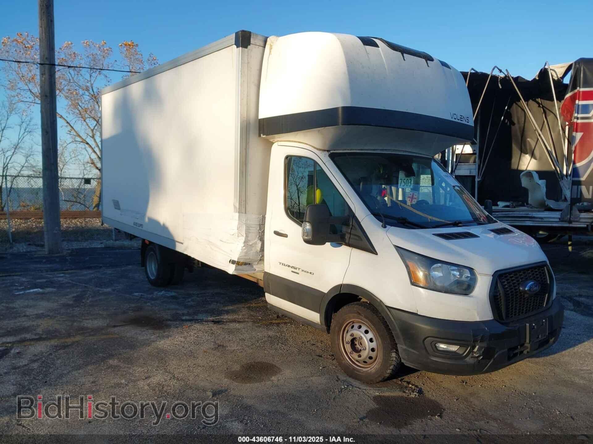 Фотография 1FDBF6ZG3MKB00318 - FORD TRANSIT-350 CAB 2021