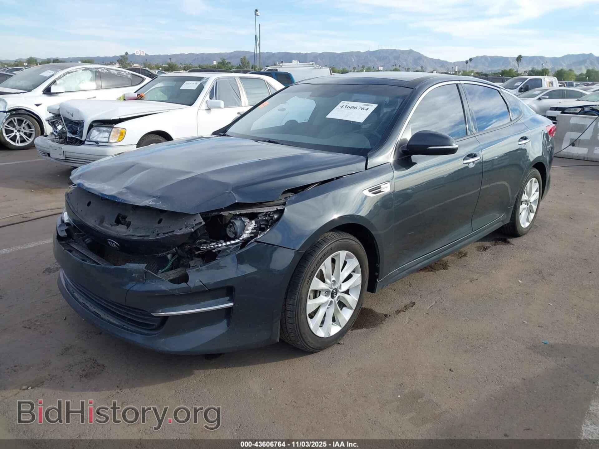 2016 KIA OPTIMA - VIN: 5XXGU4L34GG108940 - Фото 2