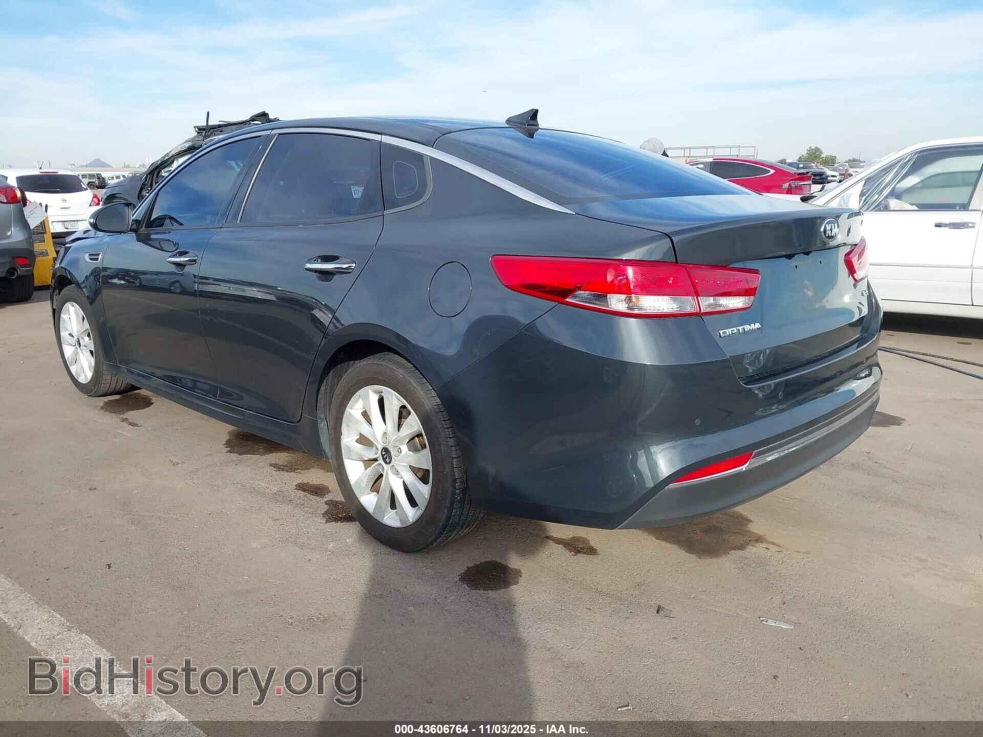 2016 KIA OPTIMA - VIN: 5XXGU4L34GG108940 - Фото 3