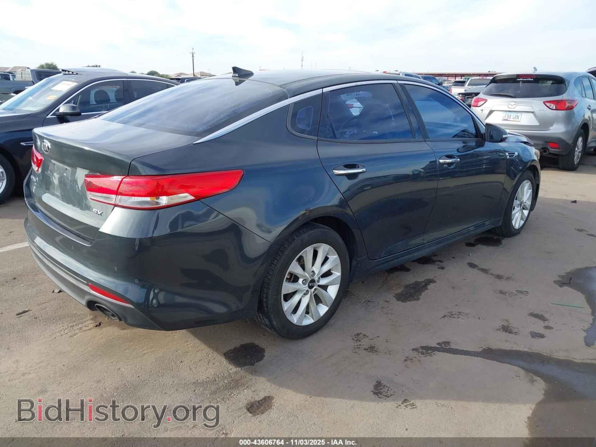 2016 KIA OPTIMA - VIN: 5XXGU4L34GG108940 - Фото 4