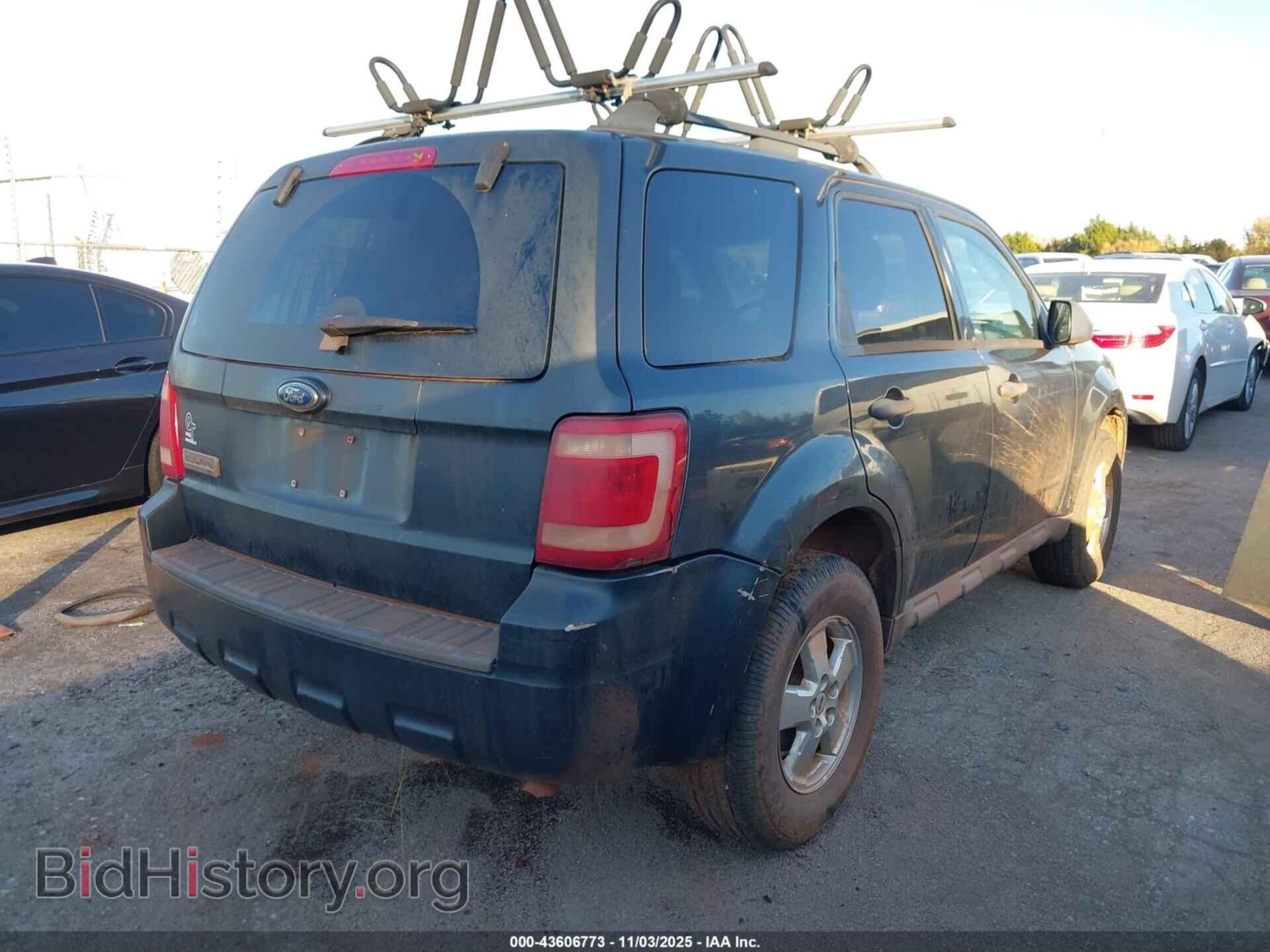 2009 FORD ESCAPE - VIN: 1FMCU03709KD02007 - Фото 4