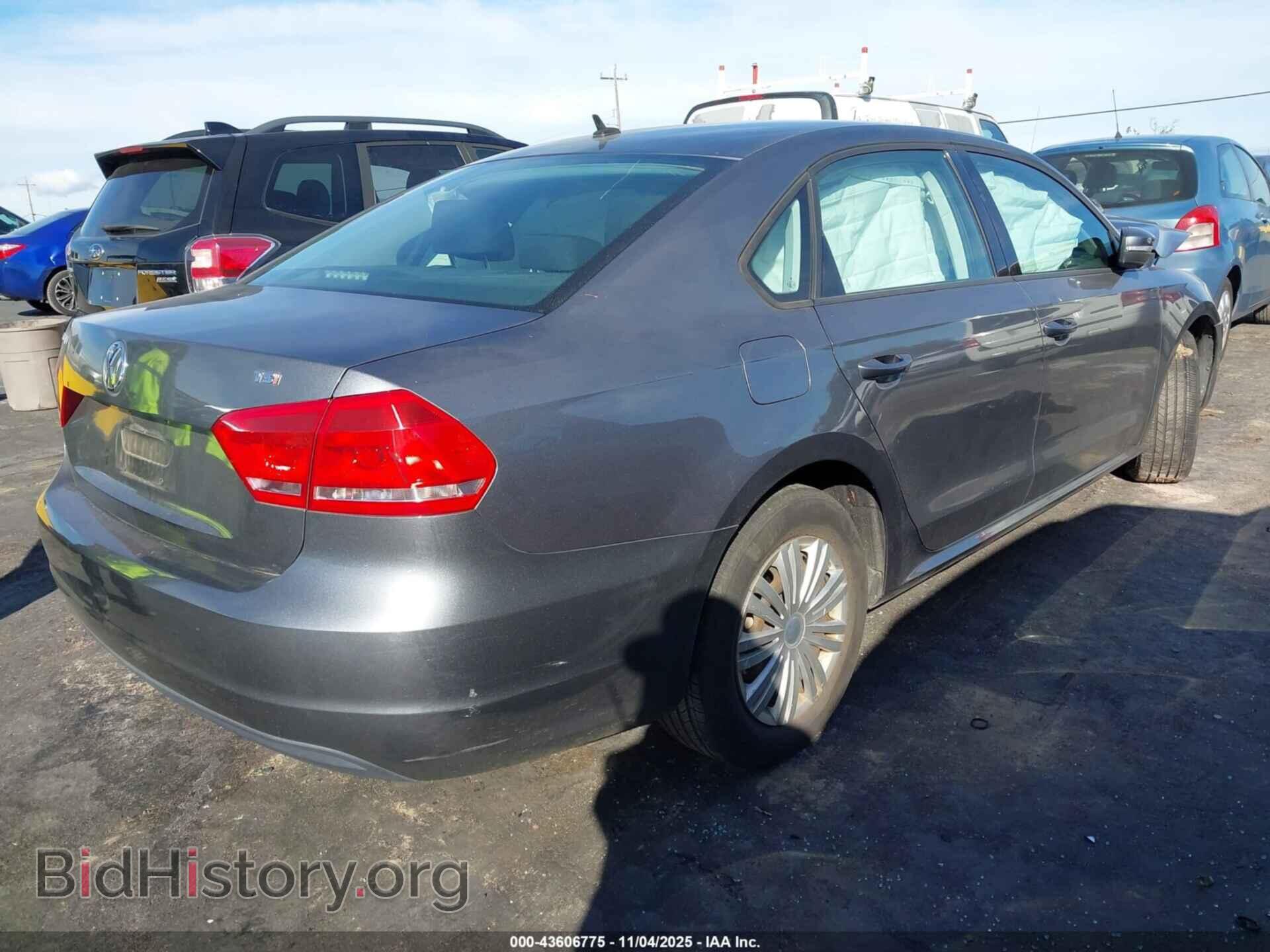 2015 VOLKSWAGEN PASSAT - VIN: 1VWAT7A30FC076853 - Фото 4