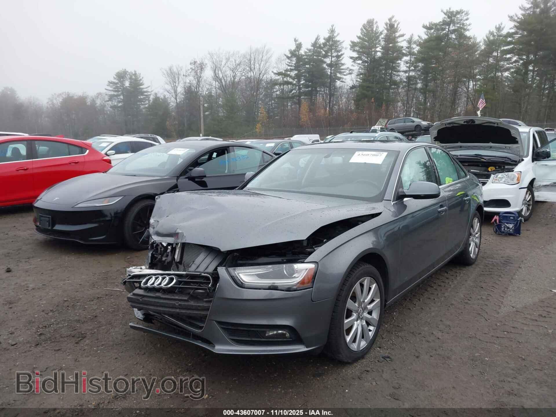 2013 AUDI A4 - VIN: WAUBFAFL4DN044524 - Photo 2