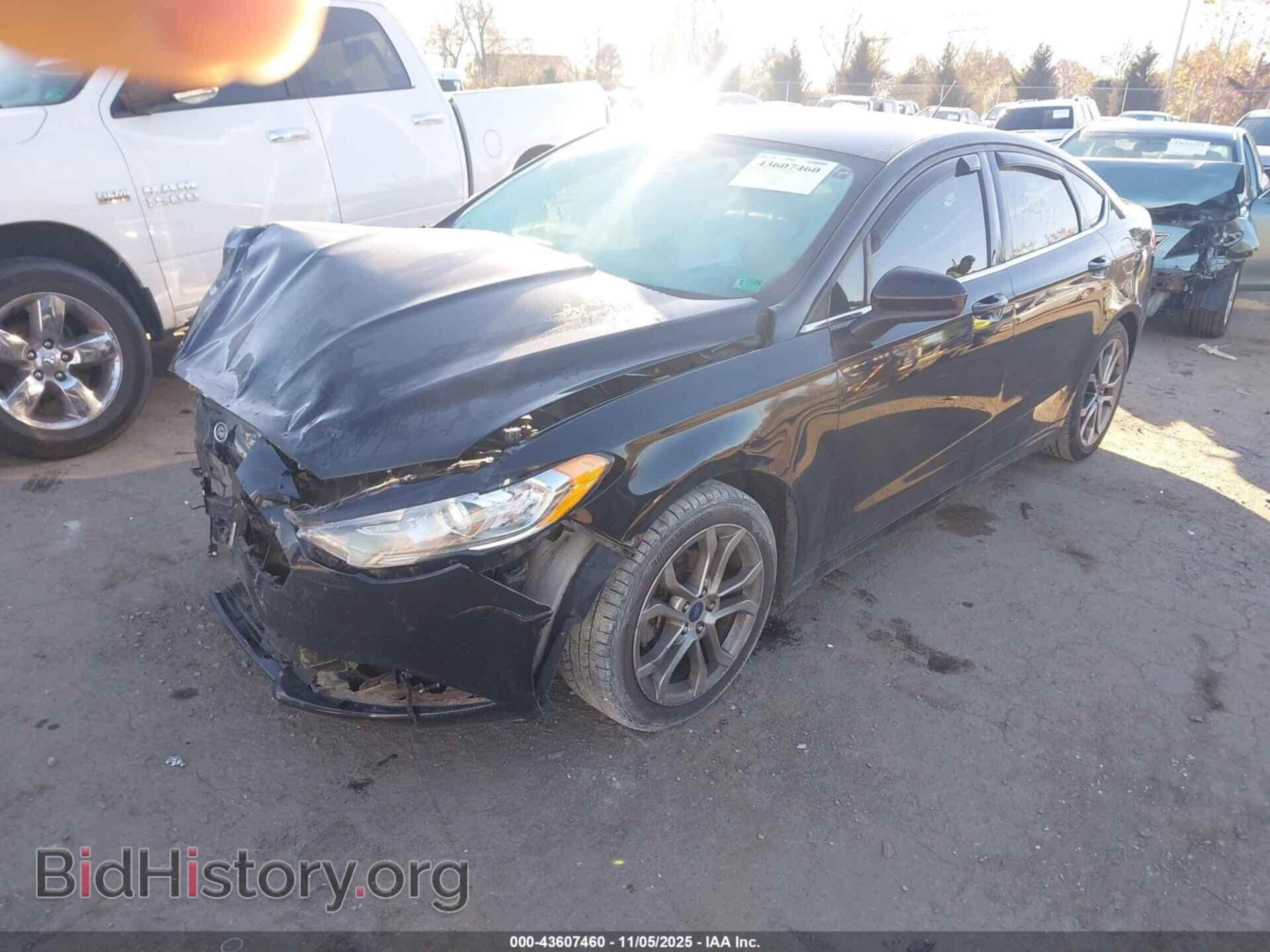 2017 FORD FUSION - VIN: 3FA6P0HD4HR250484 - Фото 2