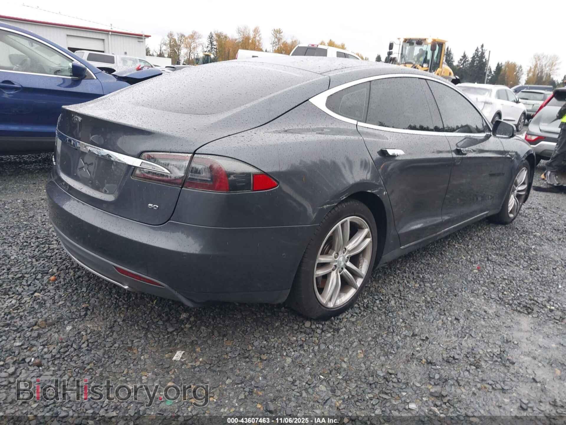 2014 TESLA MODEL S - VIN: 5YJSA1S1XEFP61063 - Фото 4