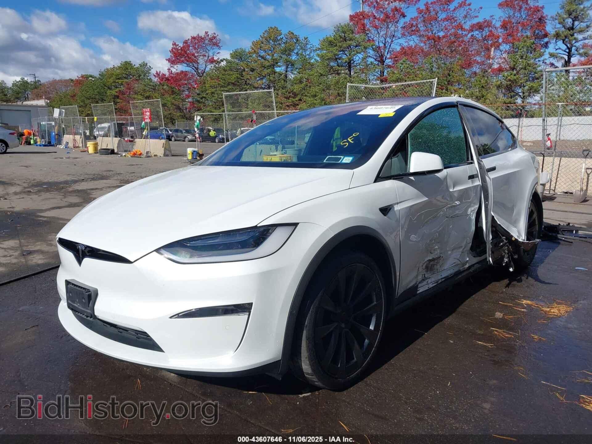 2023 TESLA MODEL X - VIN: 7SAXCBE69PF376161 - Фото 2