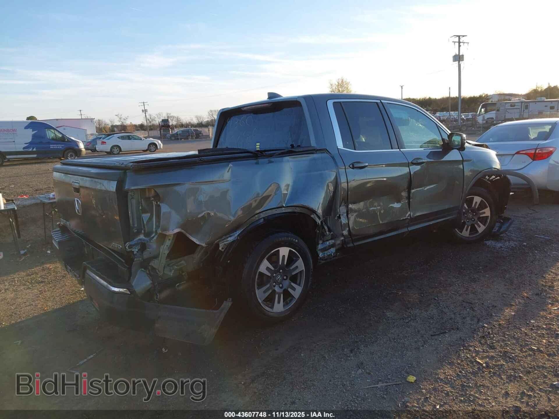 2017 HONDA RIDGELINE - VIN: 5FPYK3F61HB026489 - Фото 4