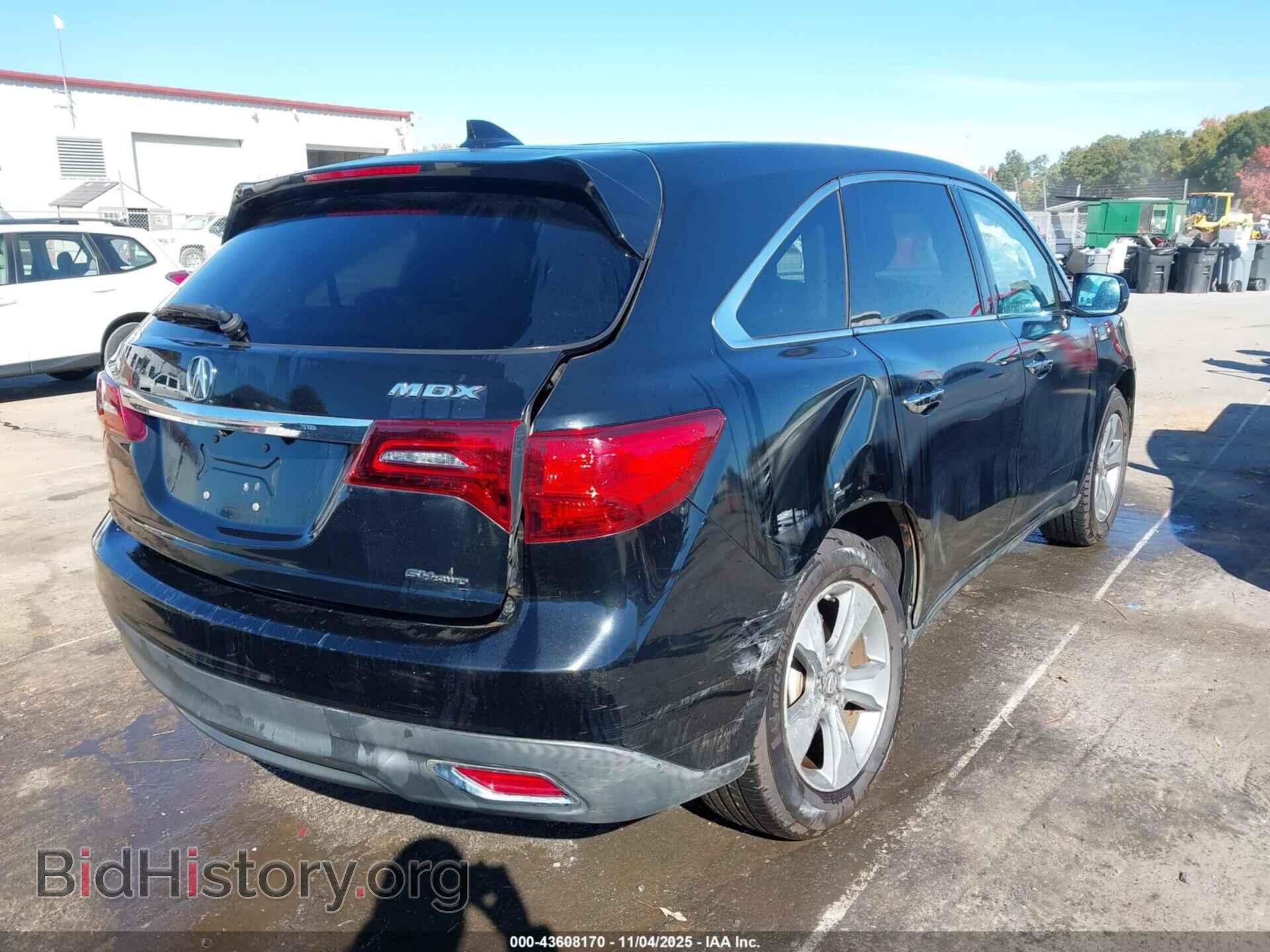 2014 ACURA MDX - VIN: 5FRYD4H20EB033575 - Фото 4