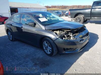 2017 Ford FOCUS S, серый — VIN 1FADP3E25HL270057, IAAI