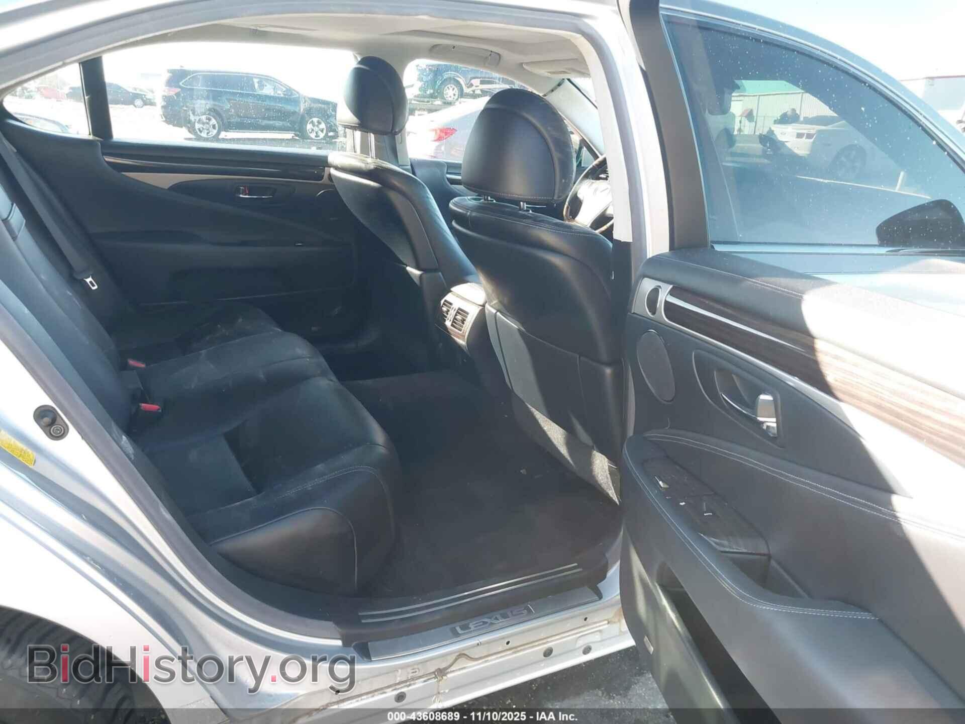 2013 LEXUS LS 460 - VIN: JTHGL5EF8D5050815 - Фото 8