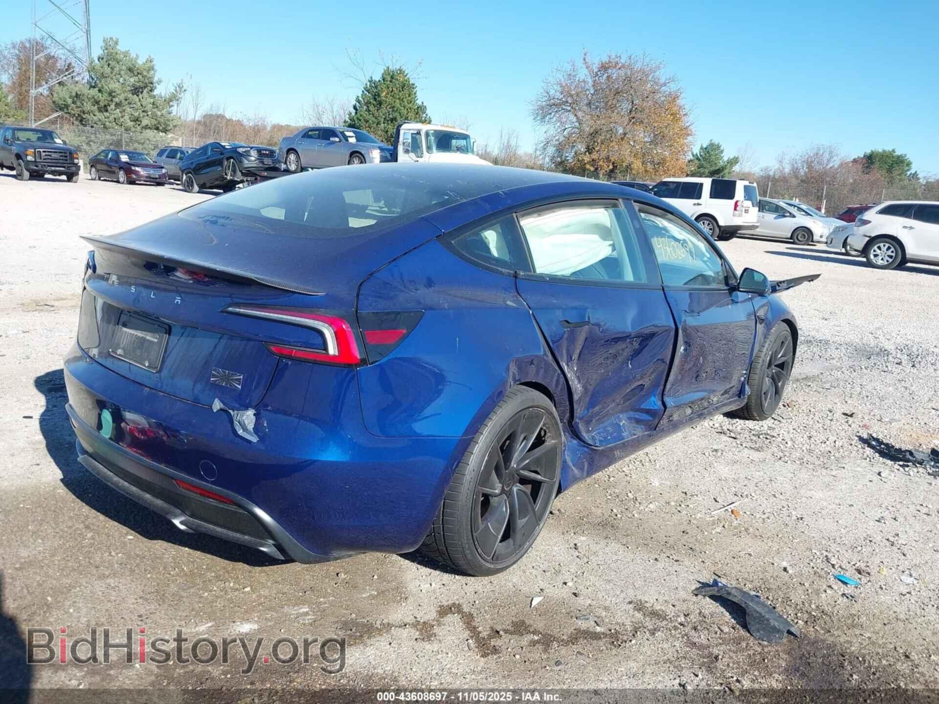 2024 TESLA MODEL 3 - VIN: 5YJ3E1ETXRF795032 - Фото 4