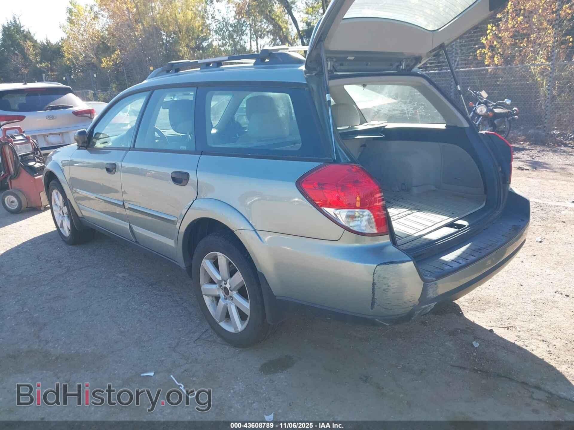 2009 SUBARU OUTBACK - VIN: 4S4BP61C396342712 - Фото 3