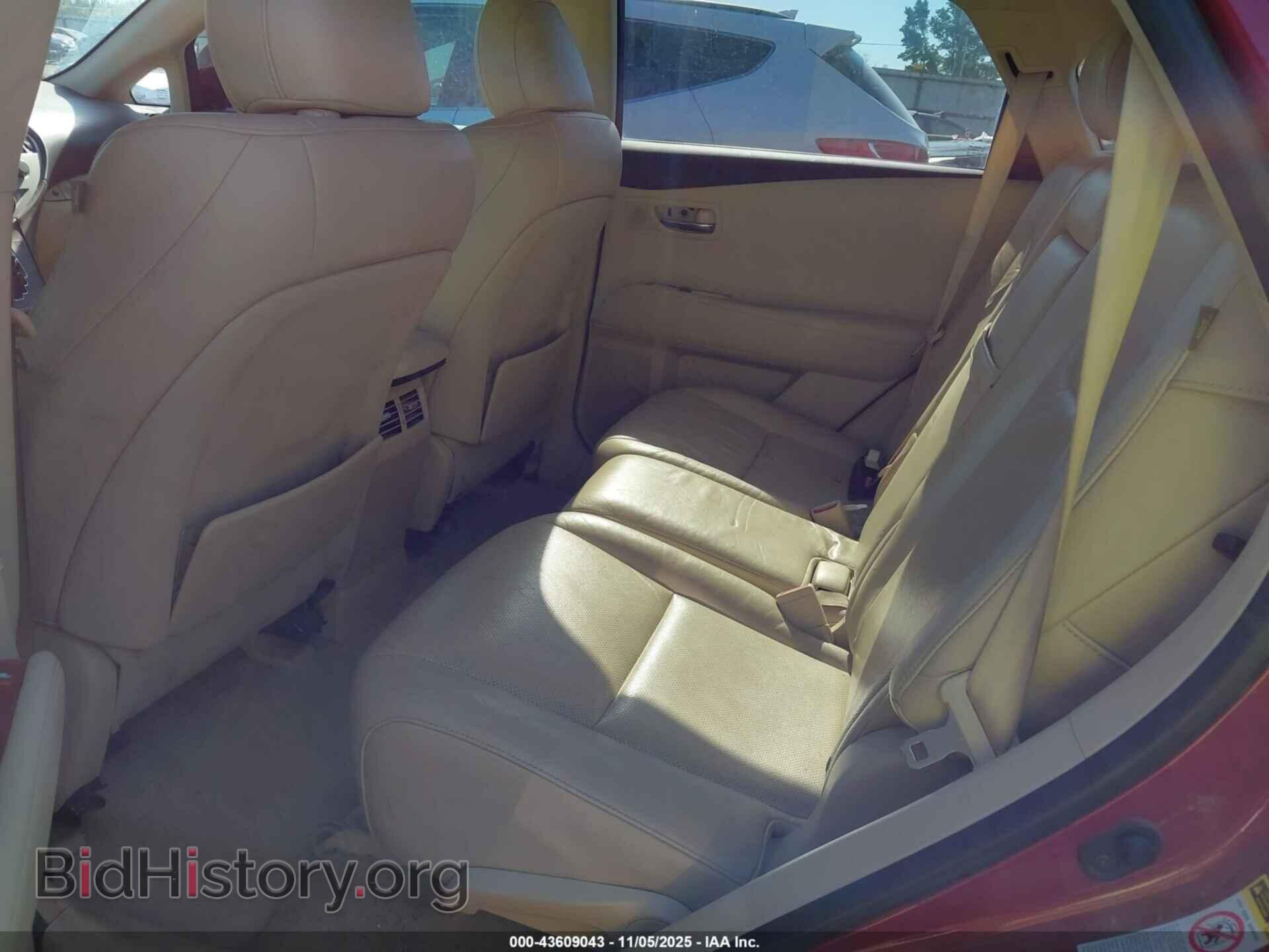 2012 LEXUS RX 350 - VIN: 2T2ZK1BA5CC086442 - Фото 8