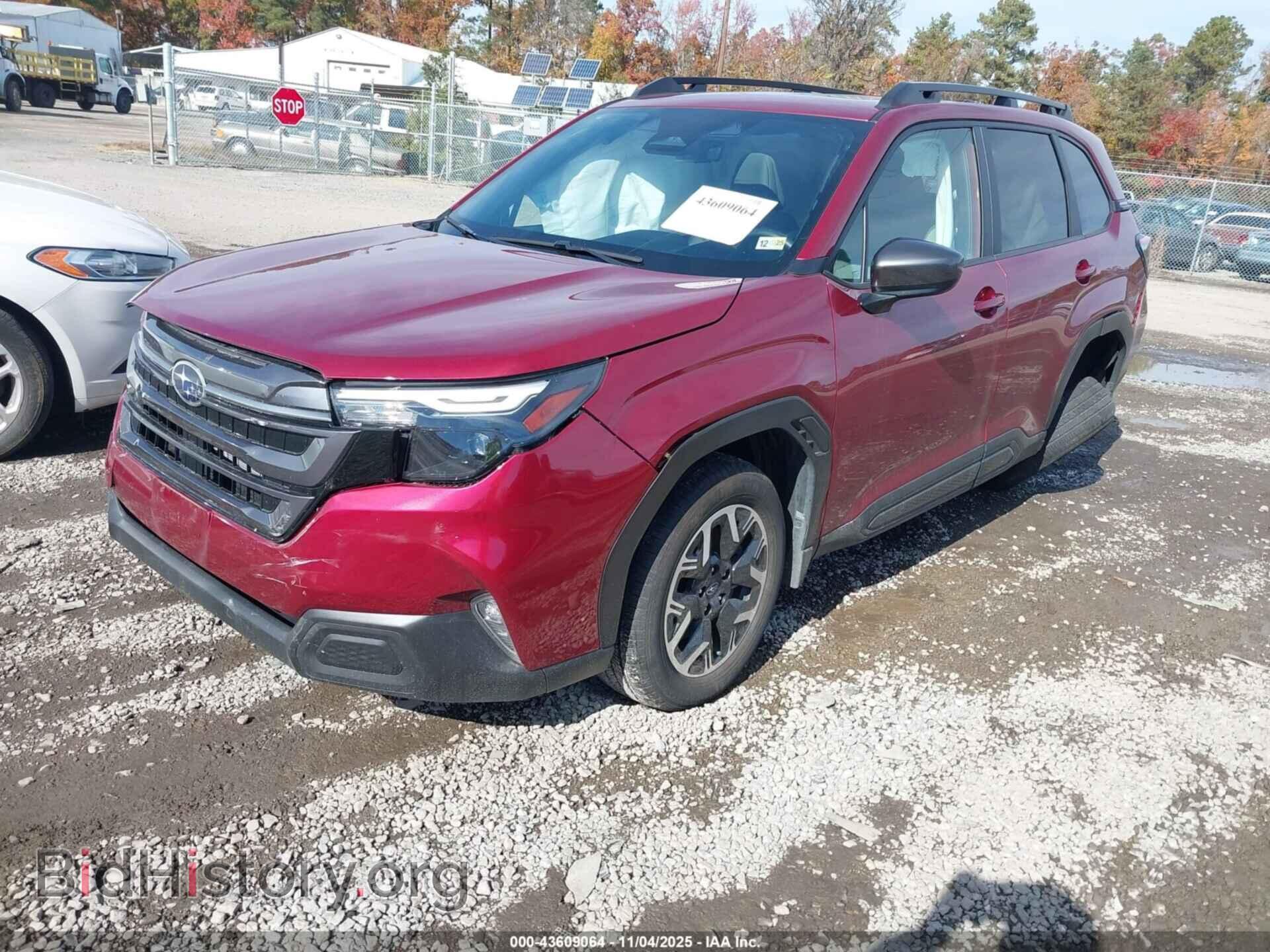 2025 SUBARU FORESTER - VIN: JF2SLDDC4SH501362 - Фото 2