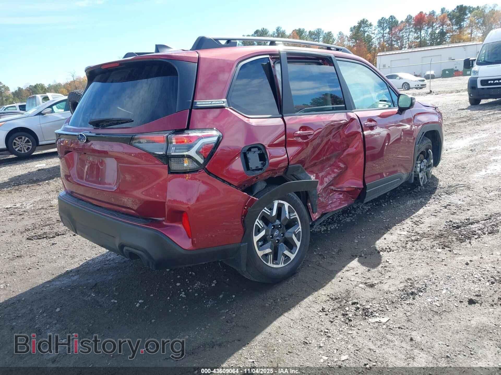 2025 SUBARU FORESTER - VIN: JF2SLDDC4SH501362 - Фото 4