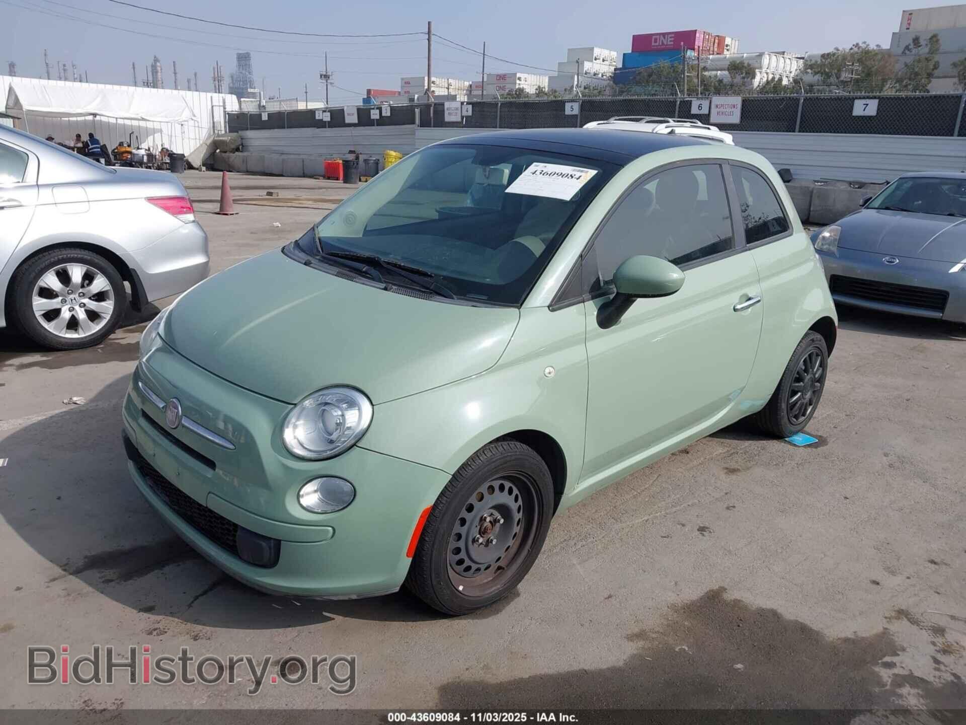 2012 FIAT 500 - VIN: 3C3CFFAR6CT330667 - Photo 2