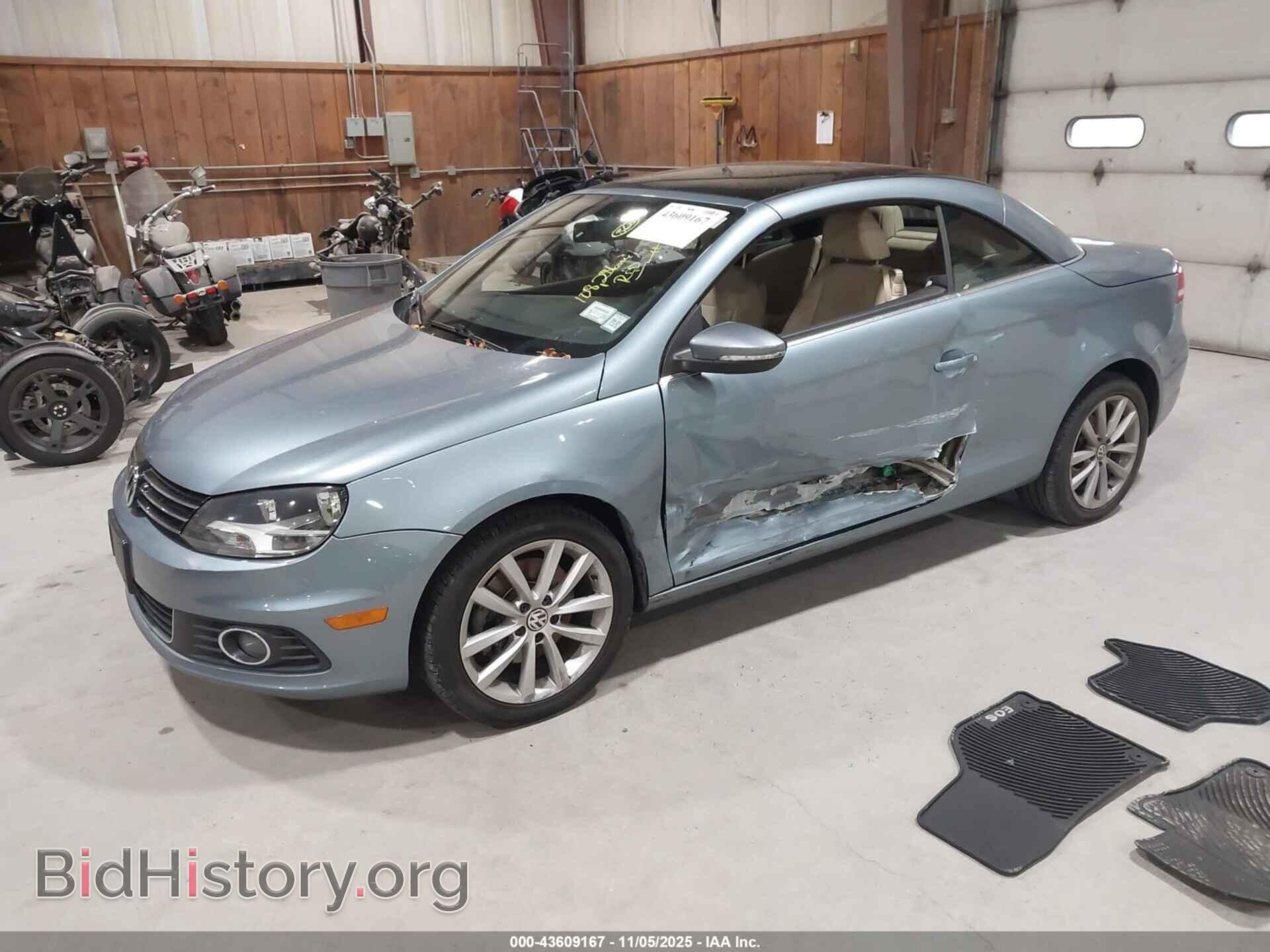 2014 VOLKSWAGEN EOS - VIN: WVWBW8AH5EV002749 - Фото 2