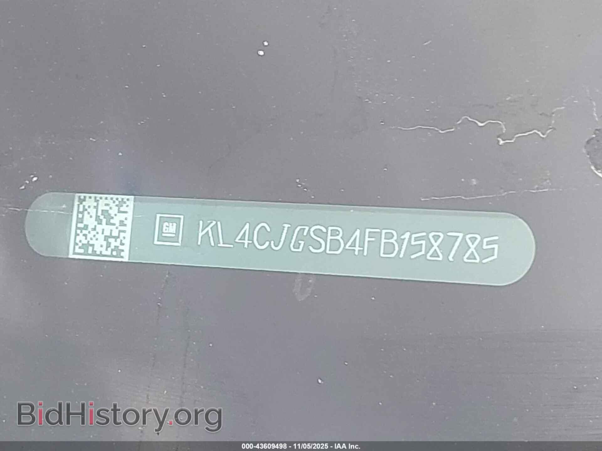 2015 BUICK ENCORE - VIN: KL4CJGSB4FB158785 - Photo 9