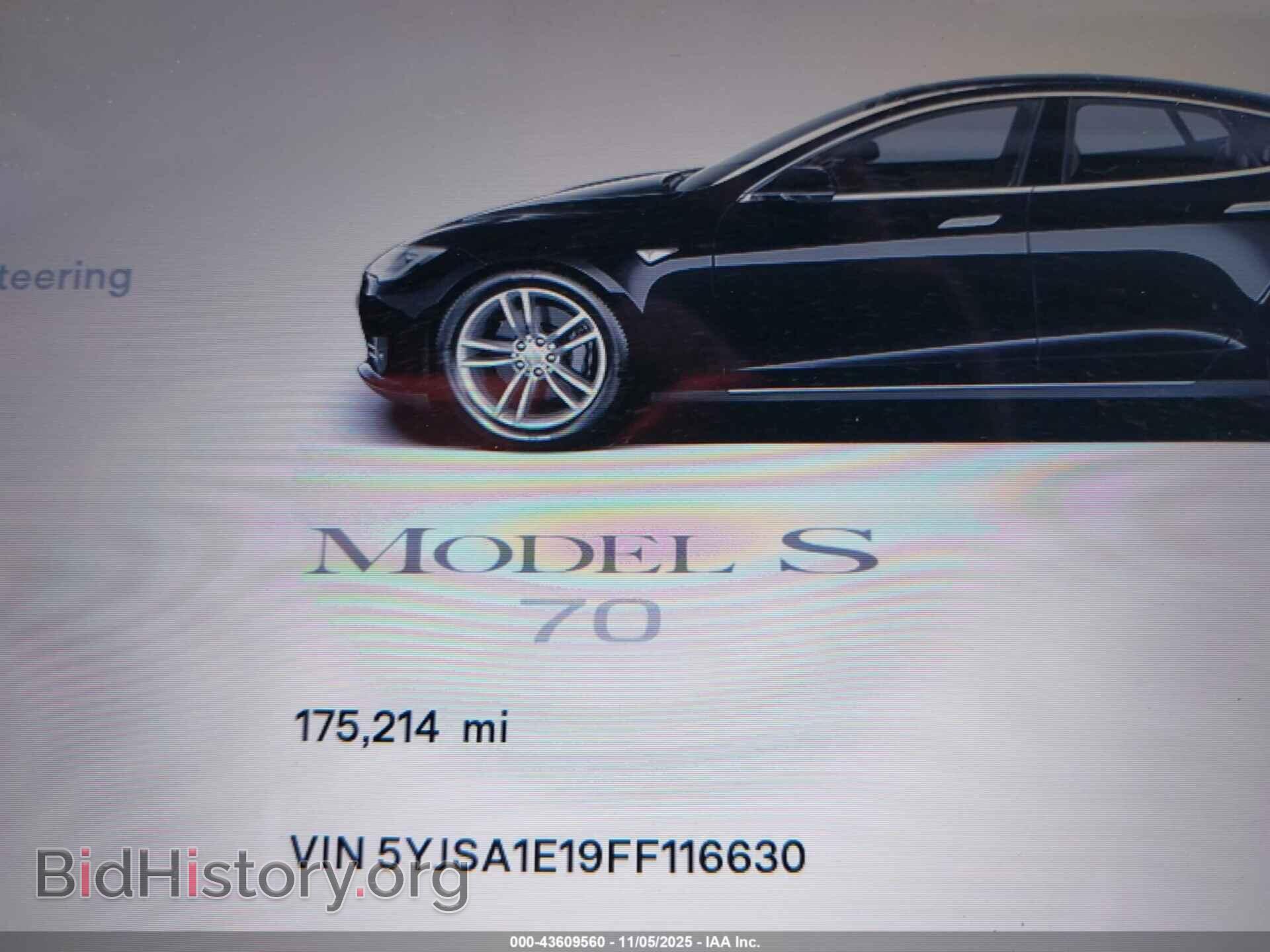2015 TESLA MODEL S - VIN: 5YJSA1E19FF116630 - Photo 7