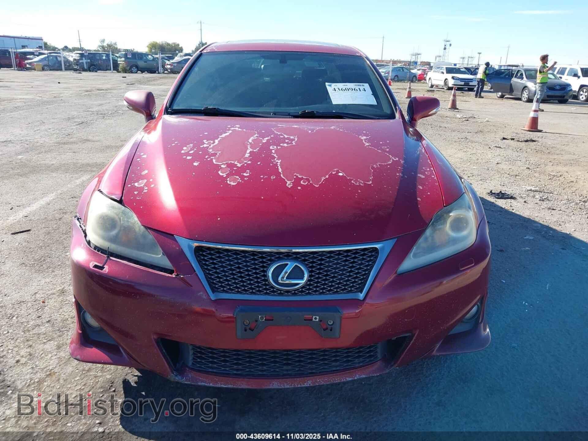 2011 LEXUS IS 350 - VIN: JTHBE5C26B5025459 - Photo 12