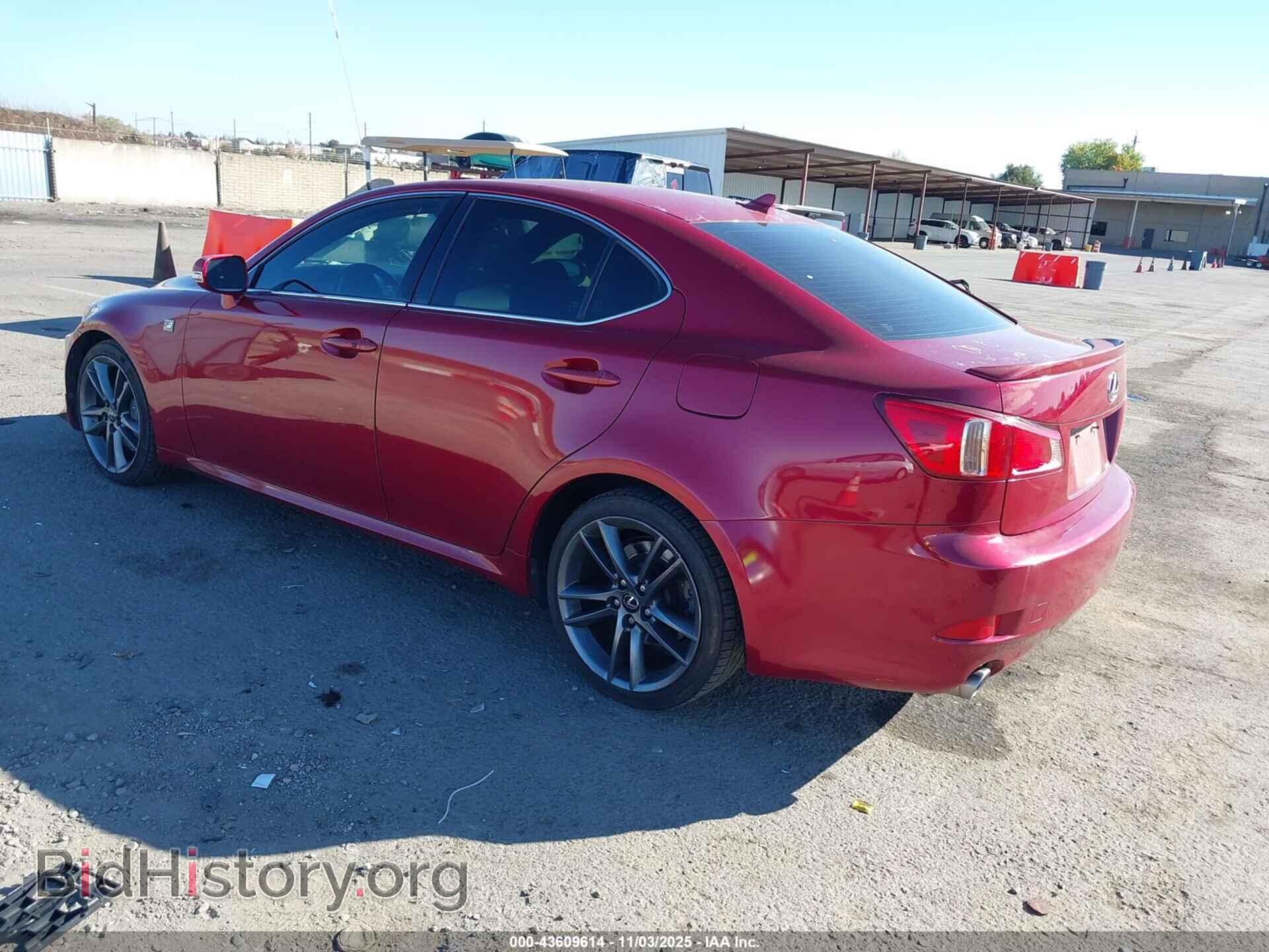 2011 LEXUS IS 350 - VIN: JTHBE5C26B5025459 - Photo 3