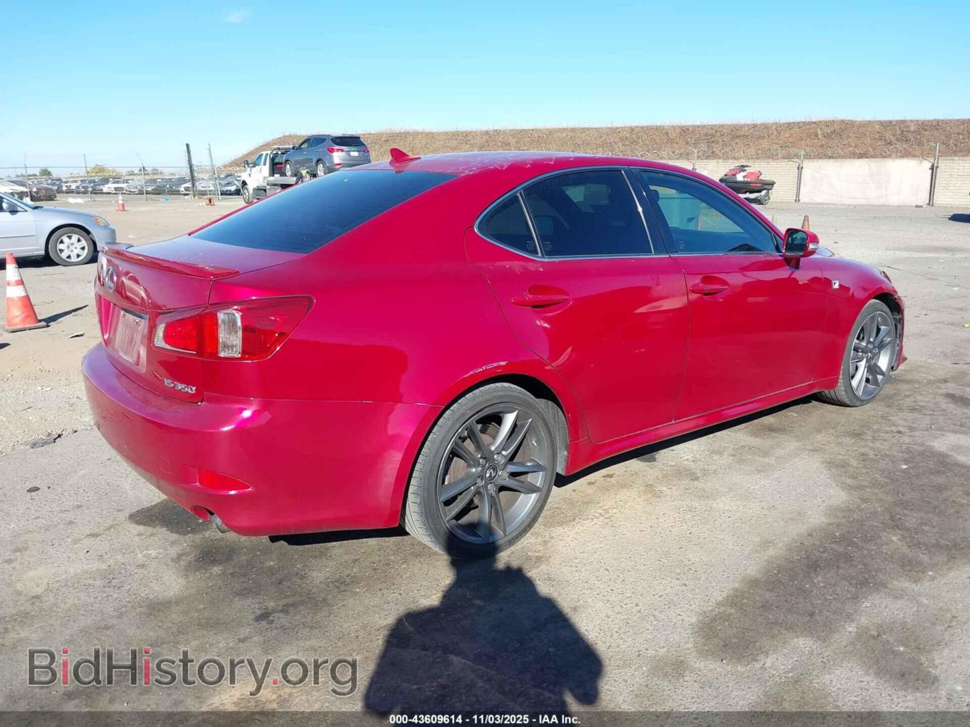 2011 LEXUS IS 350 - VIN: JTHBE5C26B5025459 - Photo 4