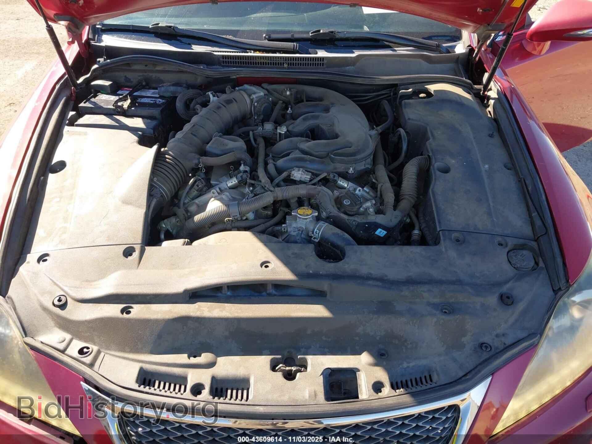 2011 LEXUS IS 350 - VIN: JTHBE5C26B5025459 - Photo 10