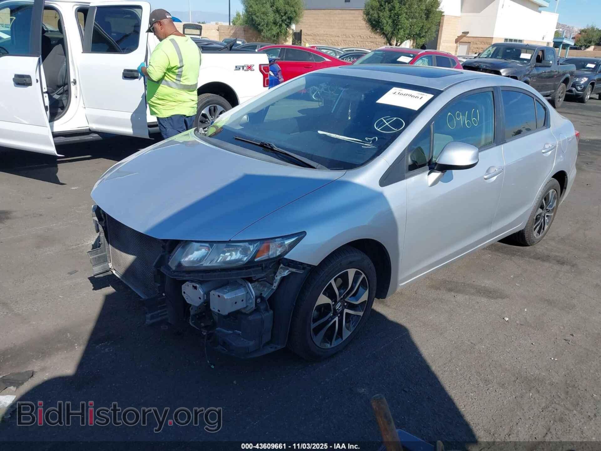2013 HONDA CIVIC - VIN: 19XFB2F92DE277879 - Фото 2