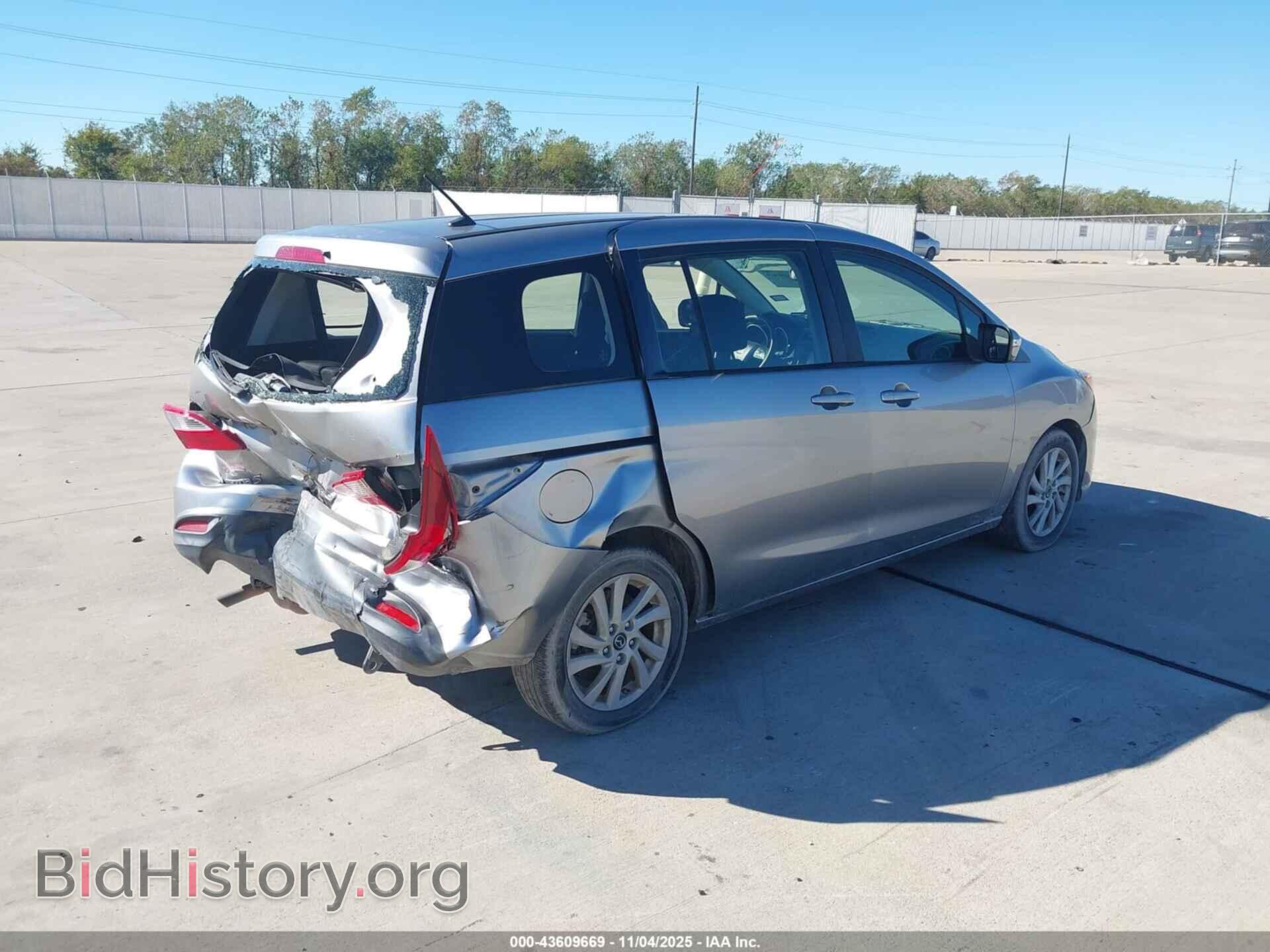 2014 MAZDA MAZDA5 - VIN: JM1CW2BL6E0177691 - Фото 4