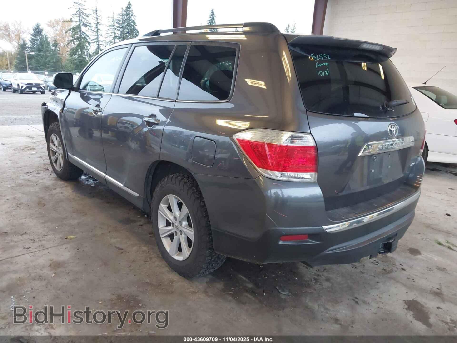 2012 TOYOTA HIGHLANDER - VIN: 5TDBK3EH3CS156232 - Фото 3