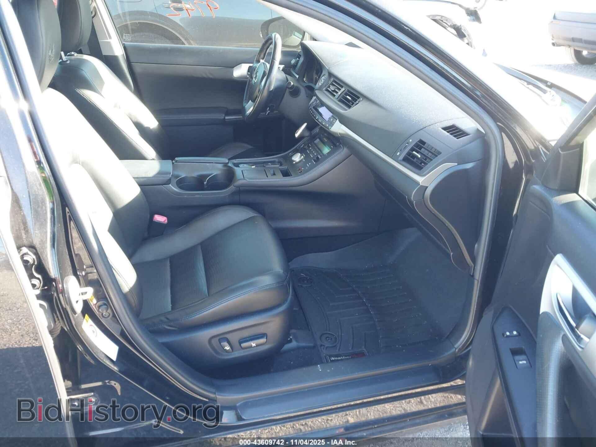 2013 LEXUS CT 200H - VIN: JTHKD5BH1D2153363 - Фото 5