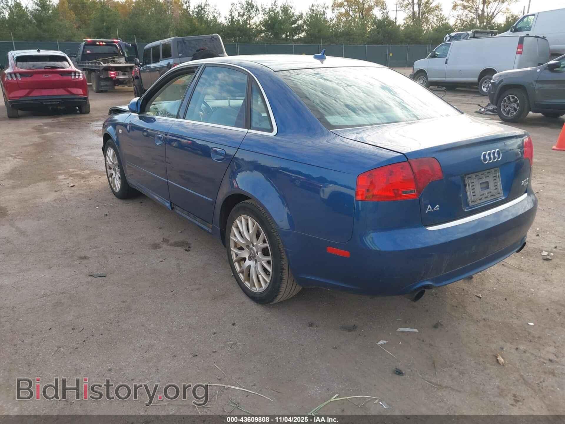 2008 AUDI A4 - VIN: WAUDF78E78A147346 - Фото 3