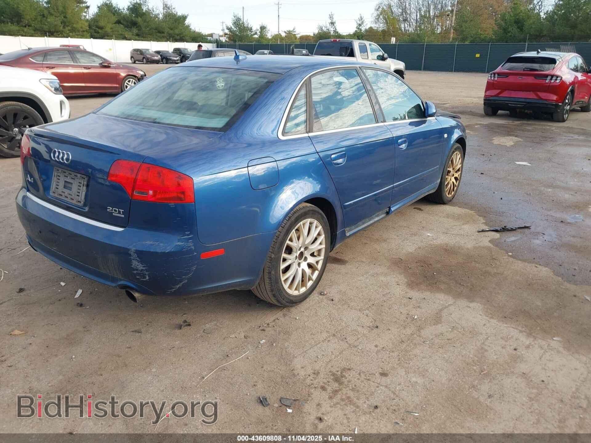 2008 AUDI A4 - VIN: WAUDF78E78A147346 - Фото 4