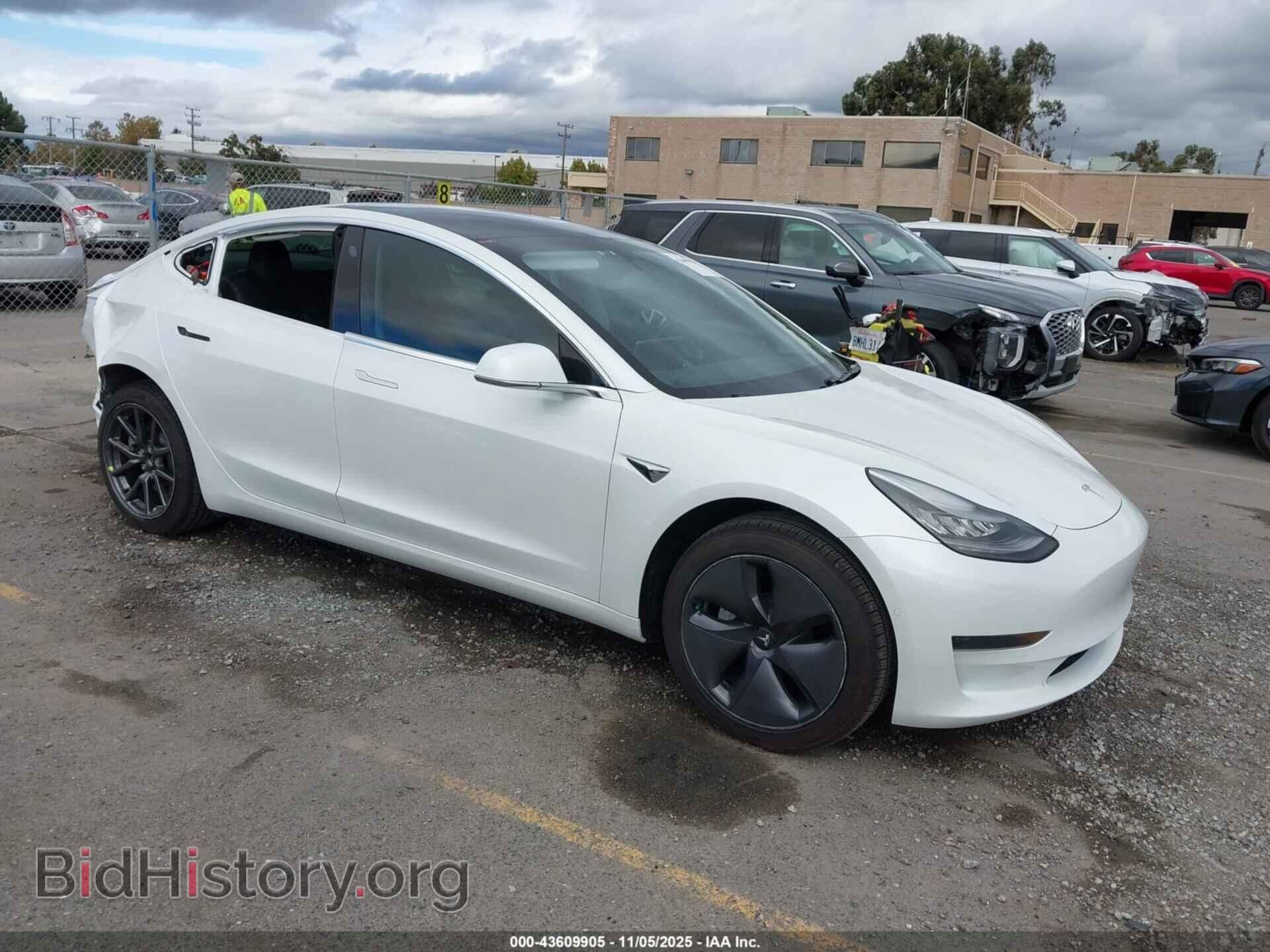 Photo 5YJ3E1EA4KF485785 - TESLA MODEL 3 2019