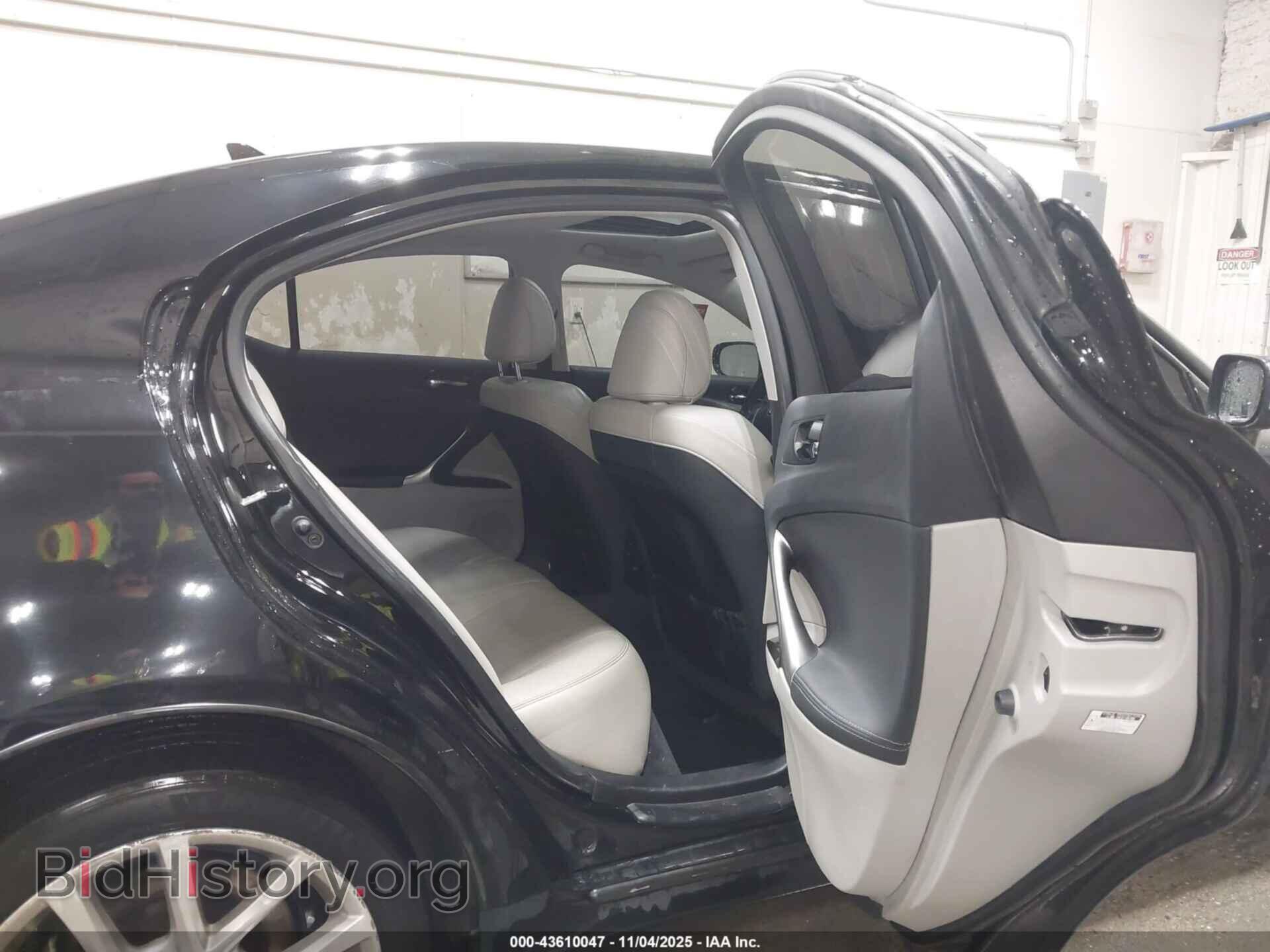 2012 LEXUS IS 250 - VIN: JTHCF5C2XC5055213 - Фото 8