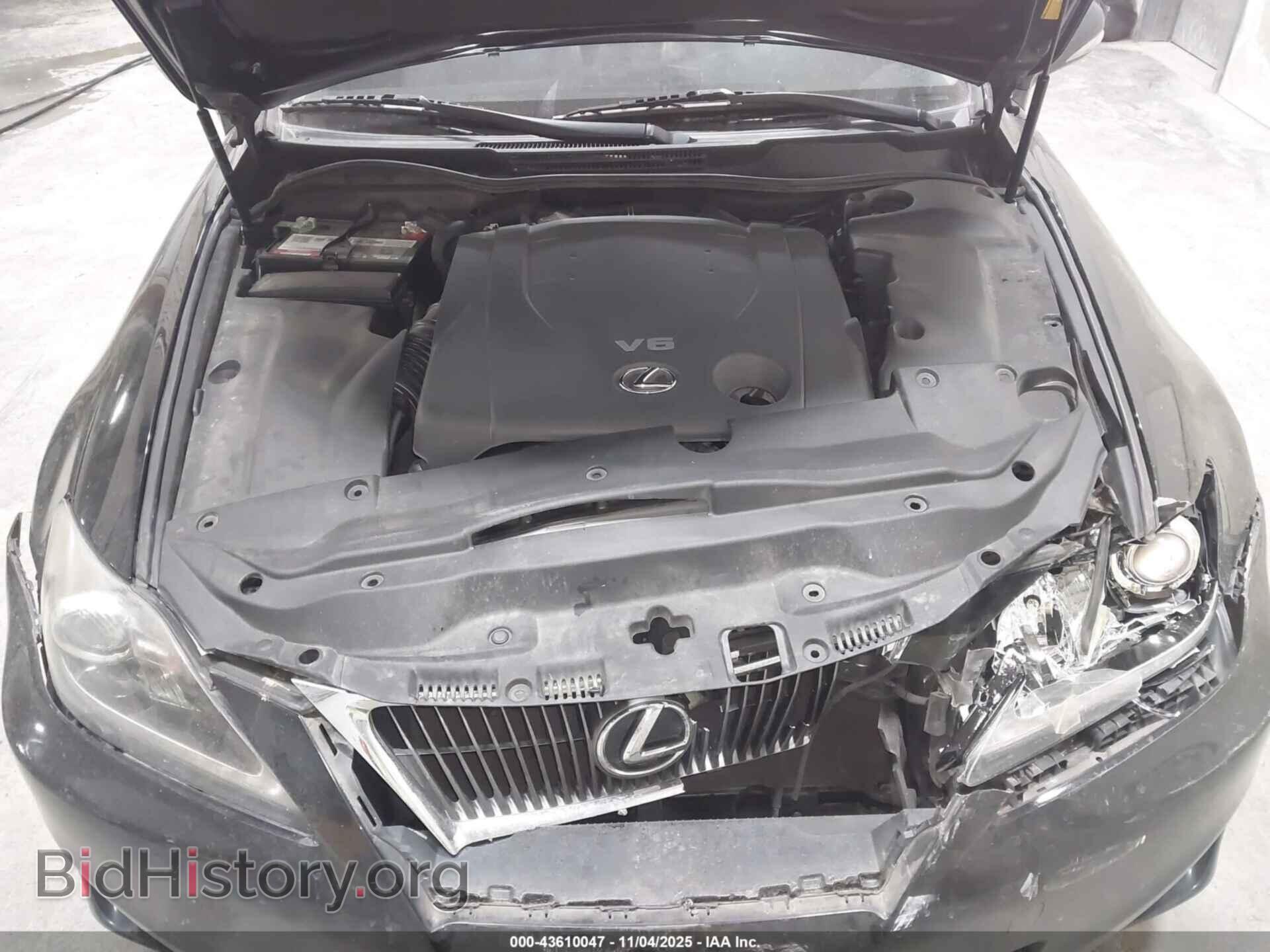 2012 LEXUS IS 250 - VIN: JTHCF5C2XC5055213 - Фото 10