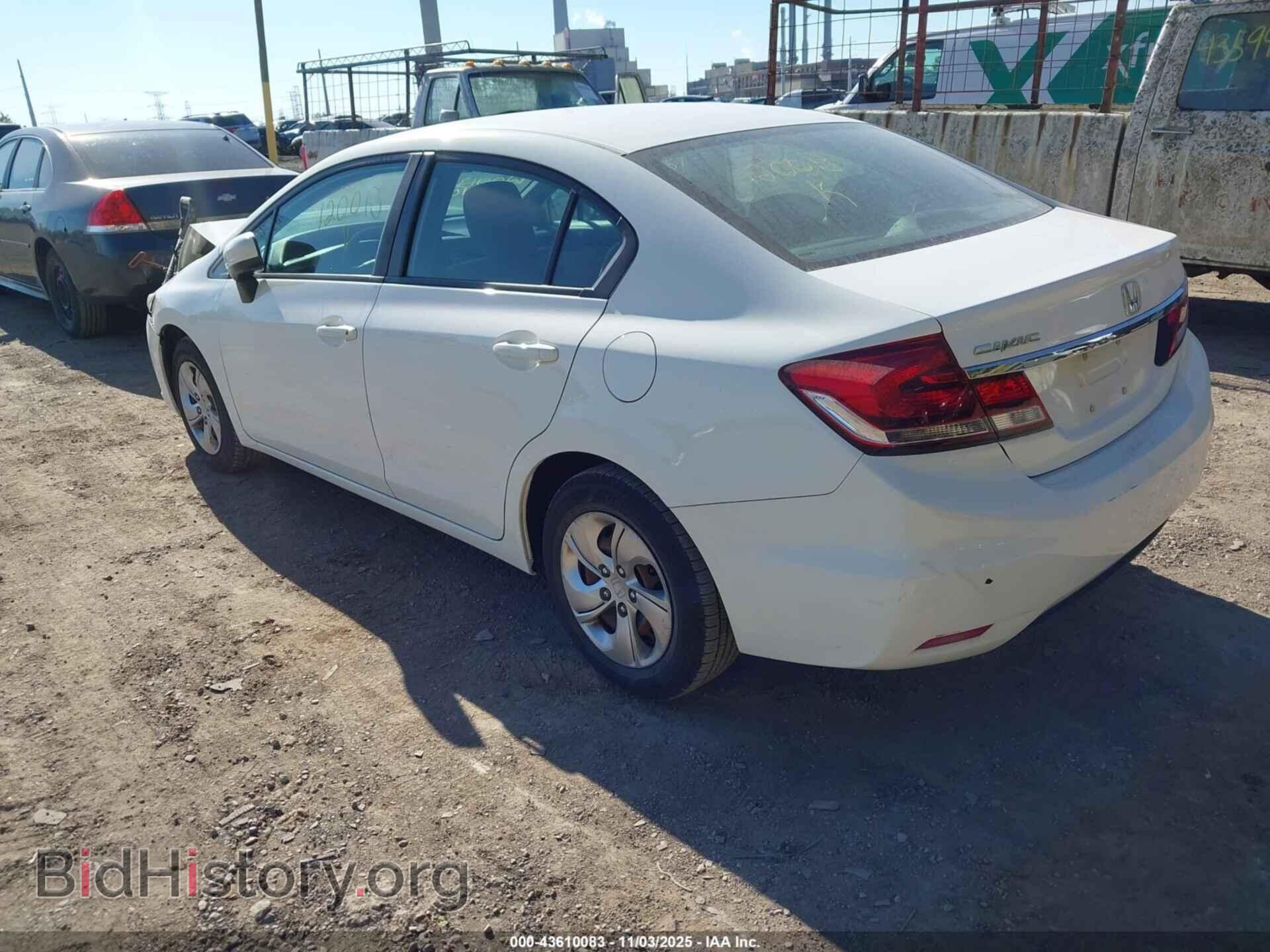 2015 HONDA CIVIC - VIN: 19XFB2F50FE120013 - Фото 3