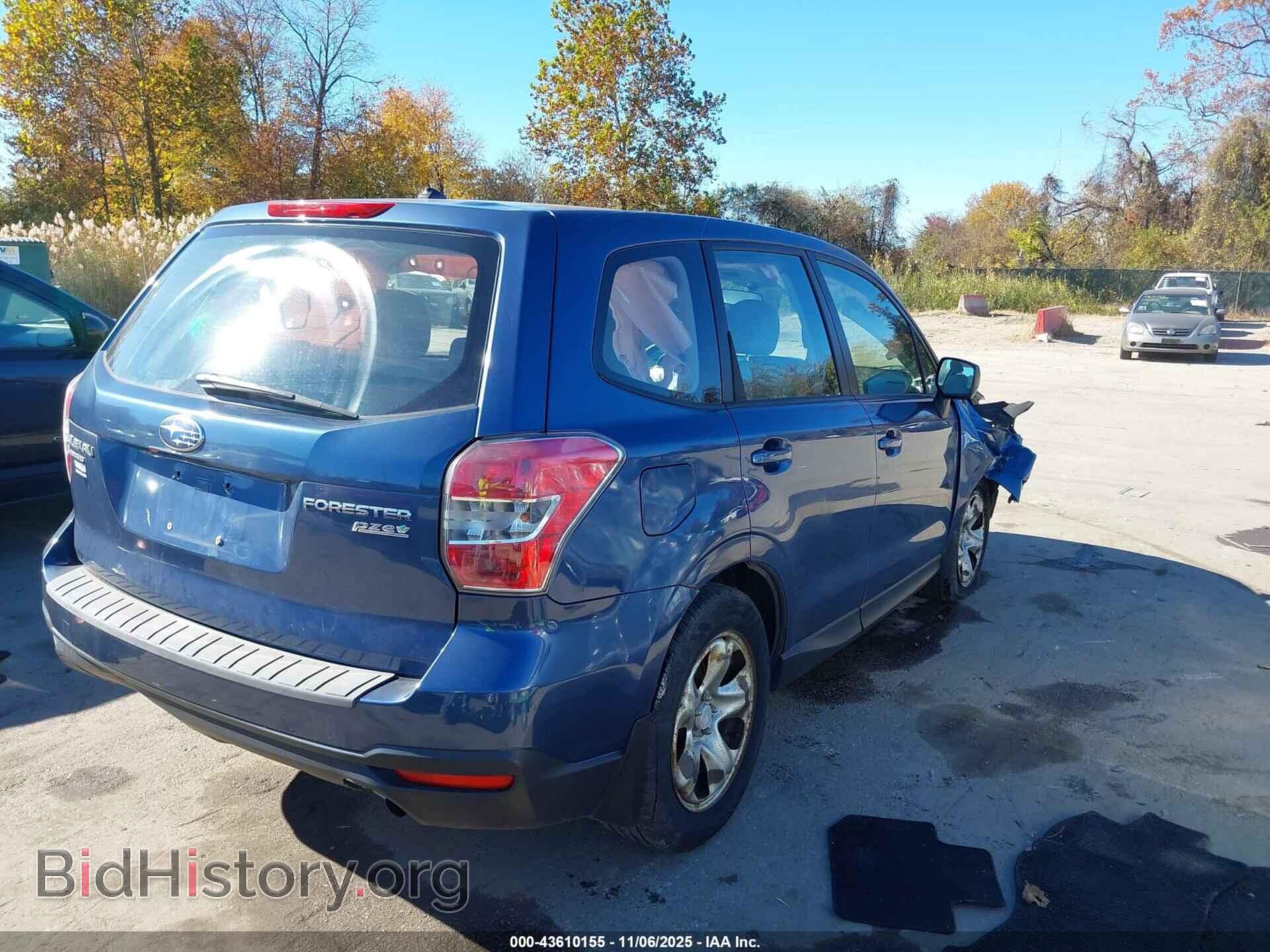 2014 SUBARU FORESTER - VIN: JF2SJAAC8EH518632 - Фото 4