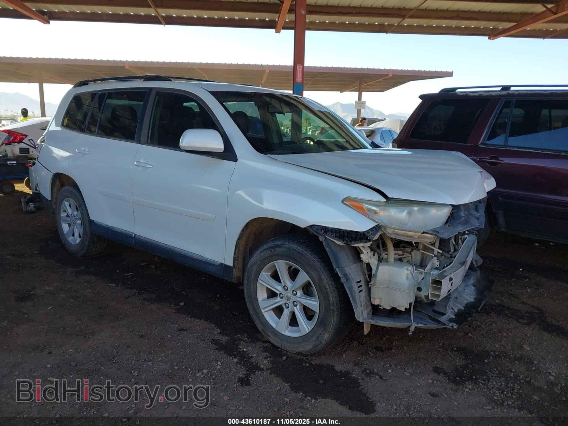 Фотография 5TDBK3EHXCS156079 - TOYOTA HIGHLANDER 2012