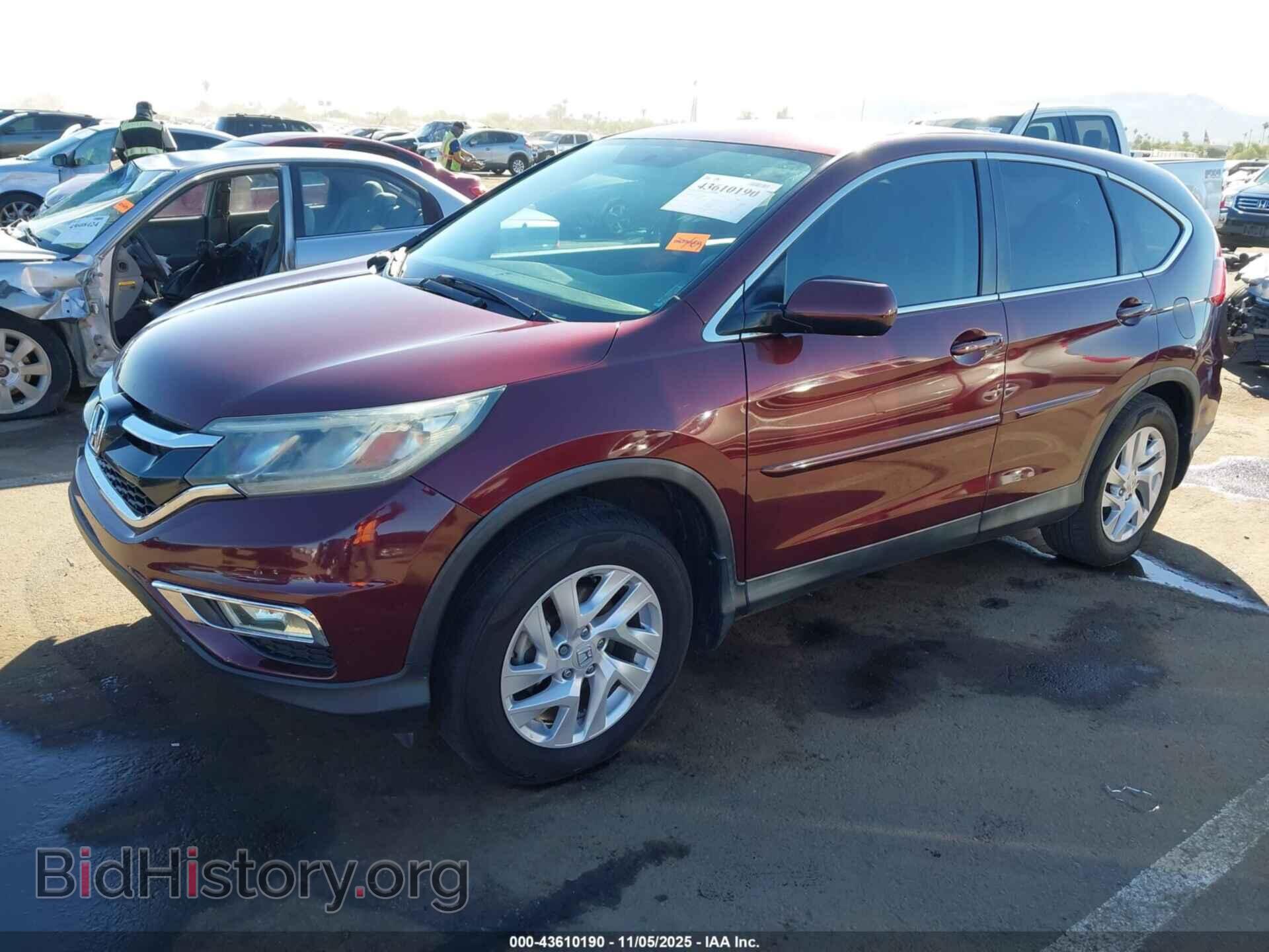 2015 HONDA CR-V - VIN: 2HKRM3H55FH536645 - Фото 2