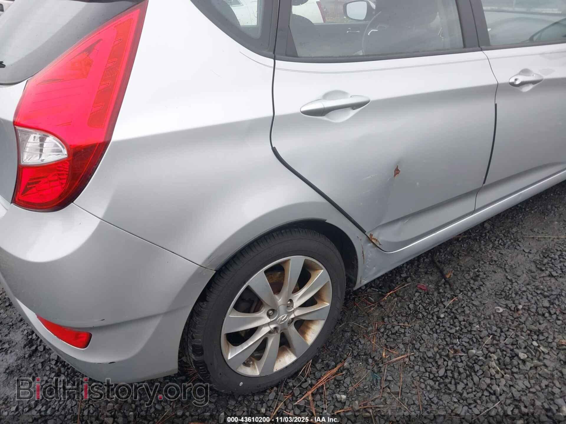 2012 HYUNDAI ACCENT - VIN: KMHCU5AE7CU006010 - Фото 6