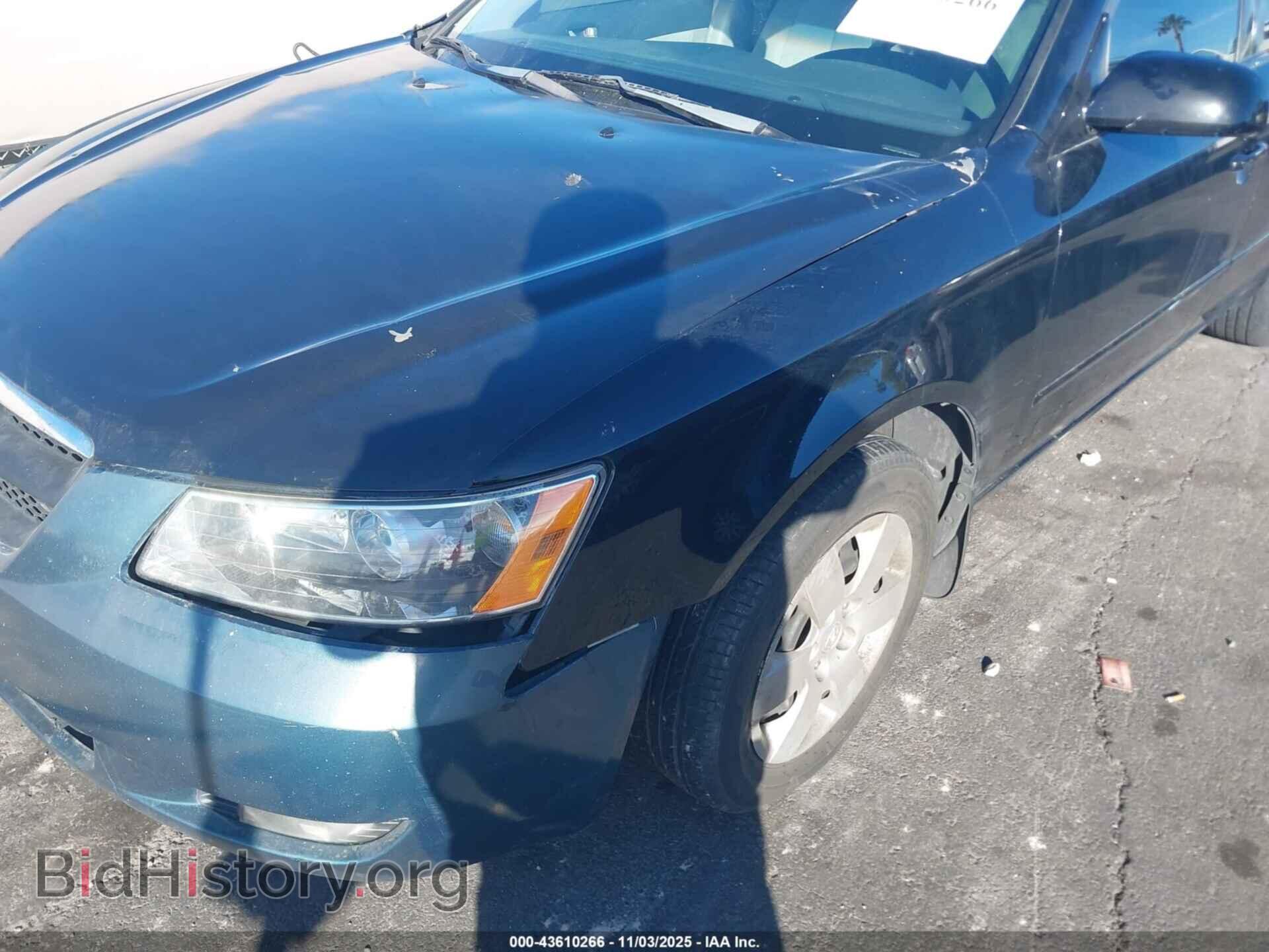 2008 HYUNDAI SONATA - VIN: 5NPET46C98H368357 - Фото 6